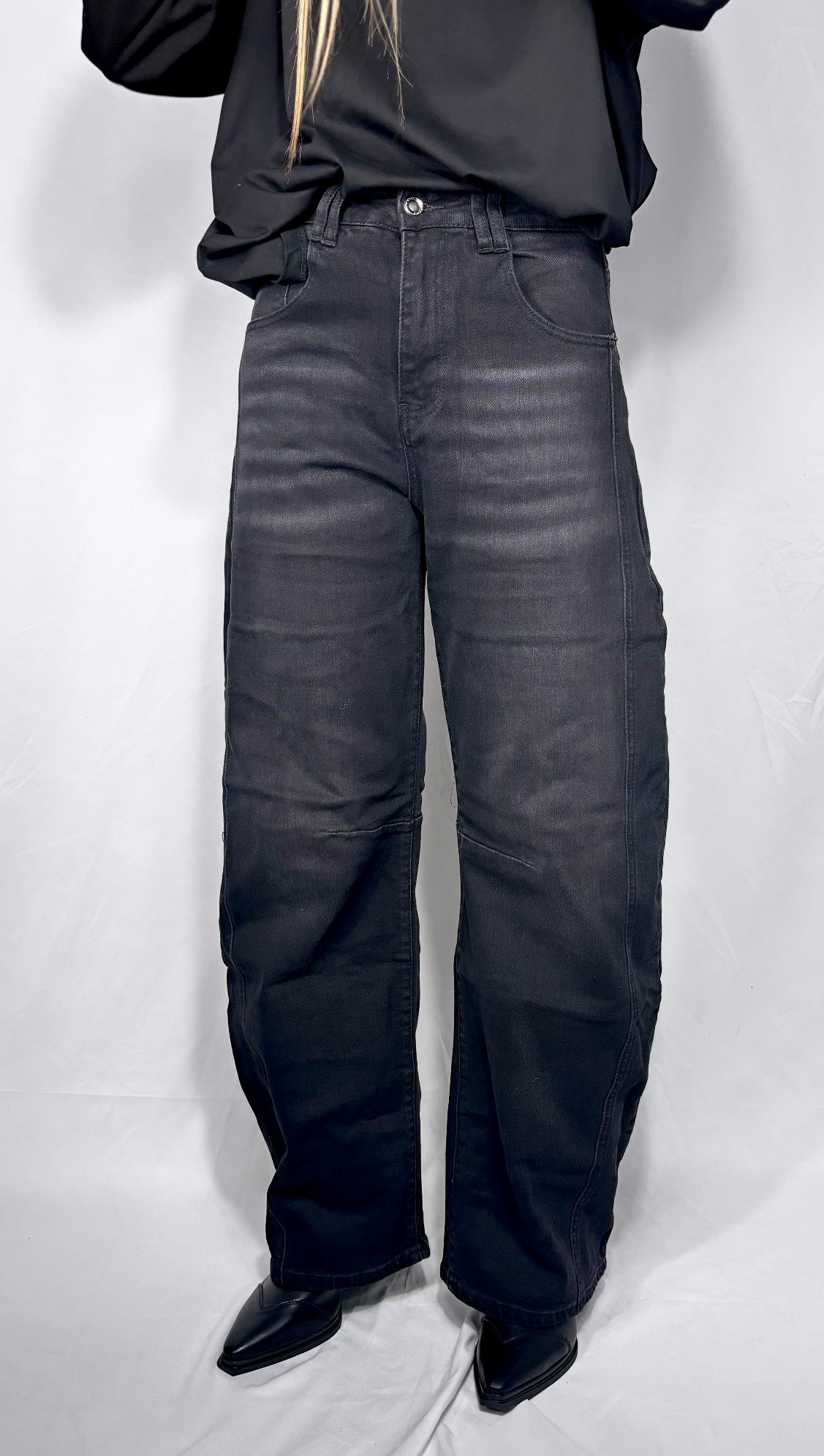 Jeans Baloon Black