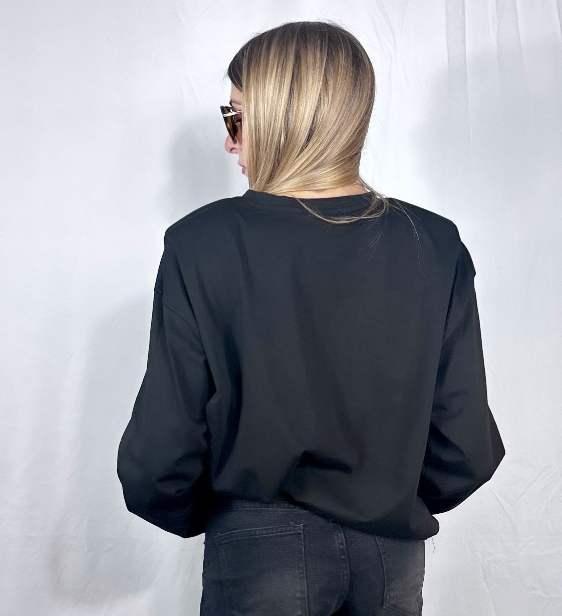 Long Sleeve basic con spalline