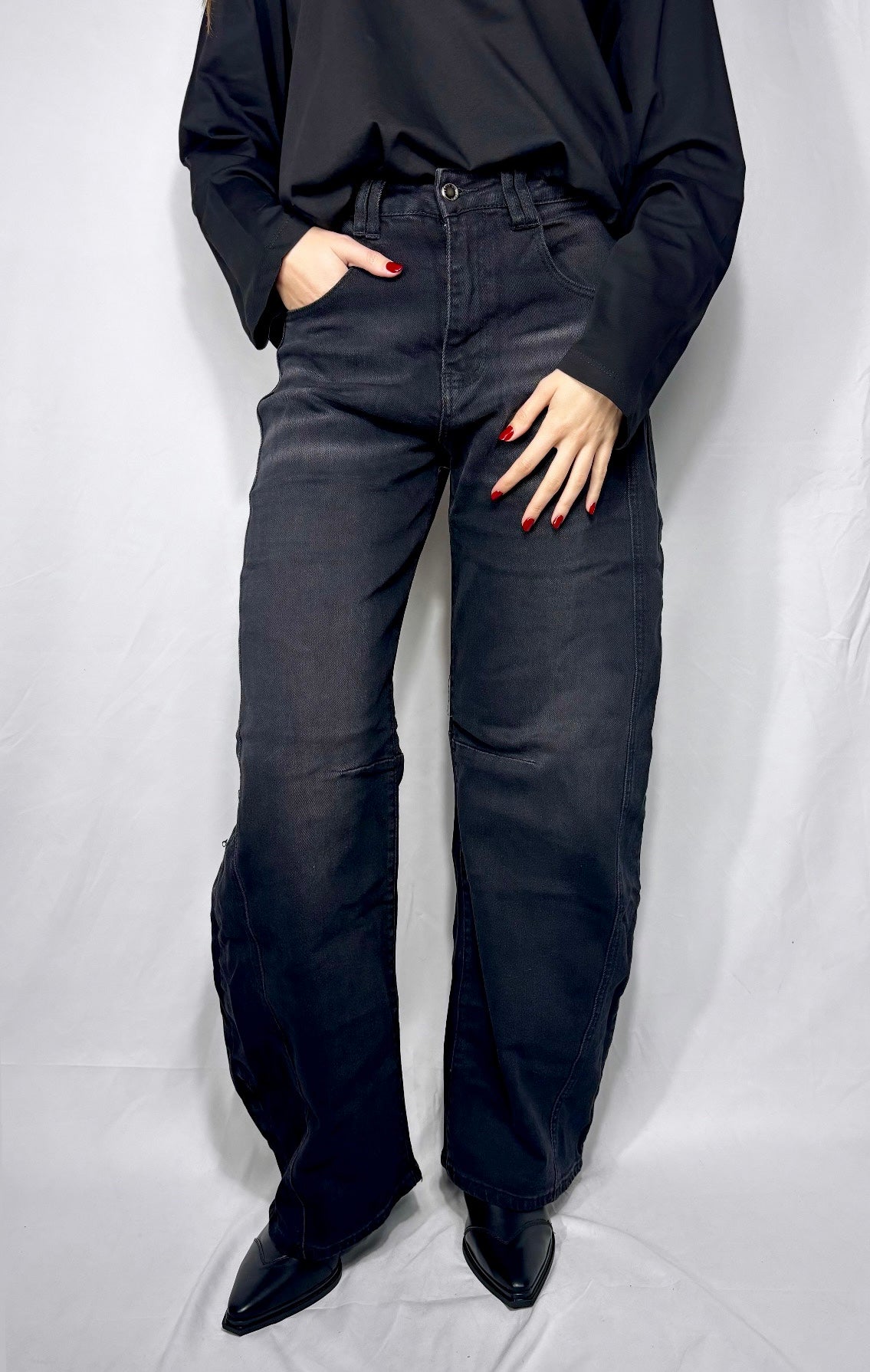 Jeans Baloon Black