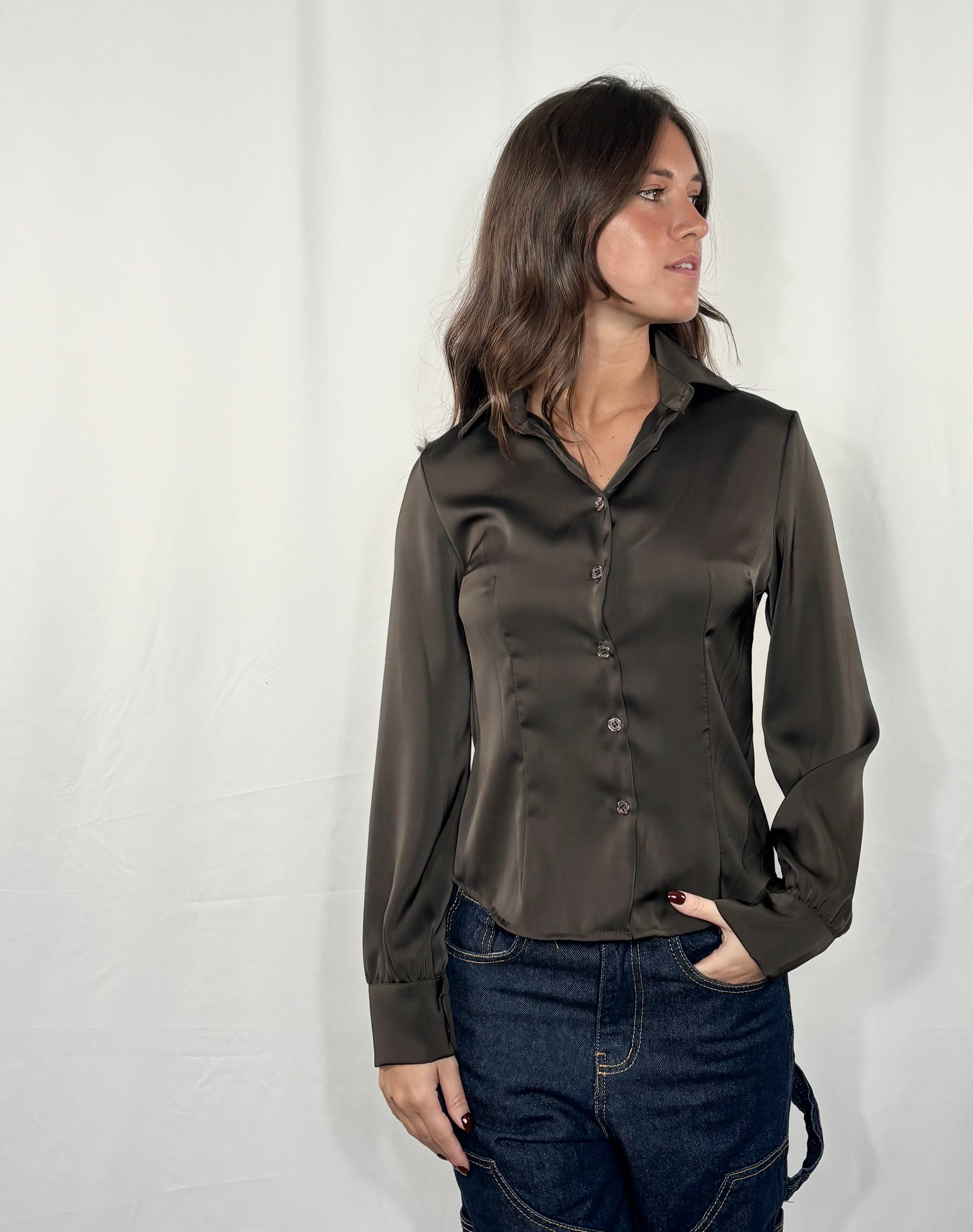 Camicia Elegant Brown