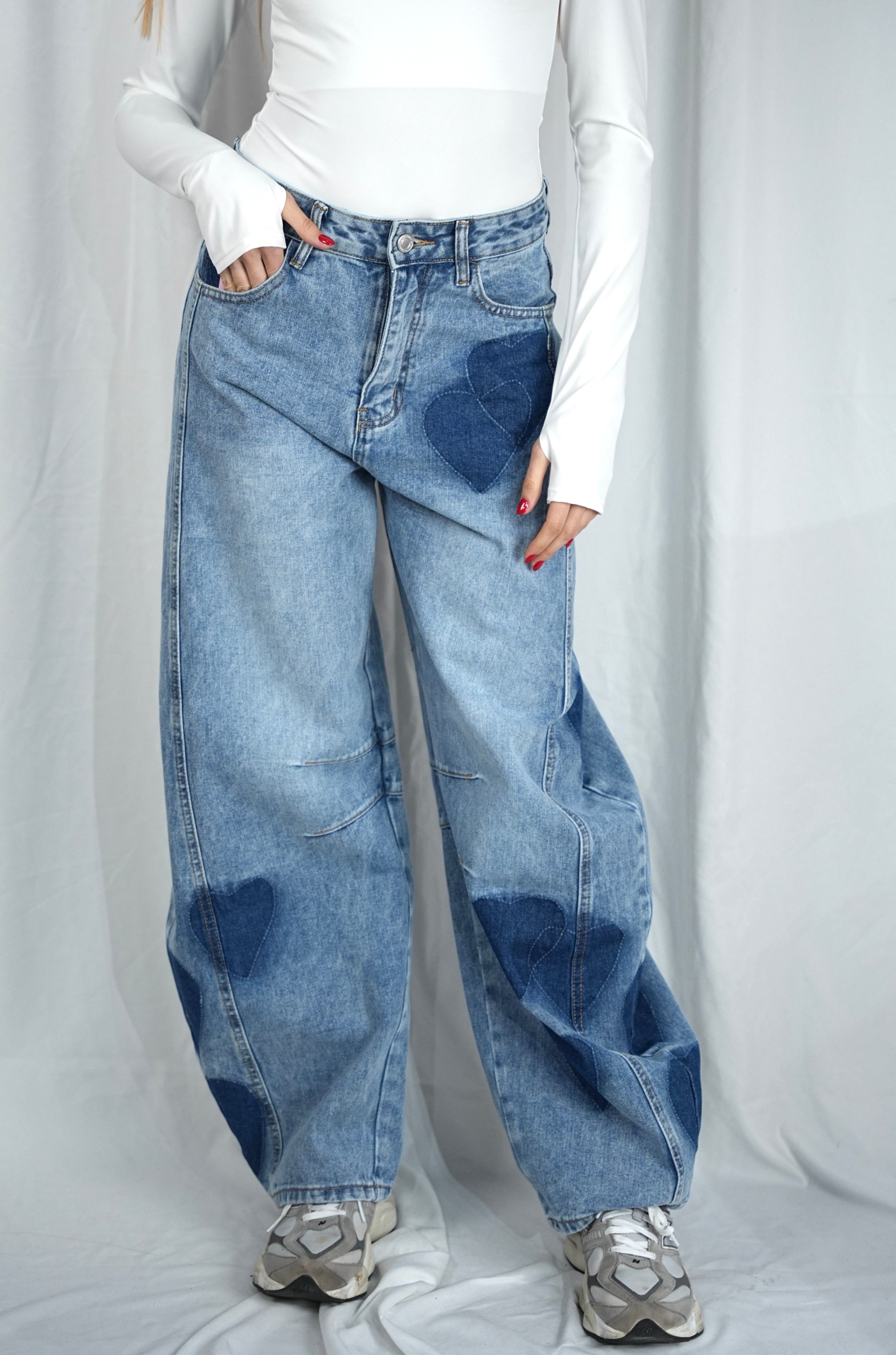 Jeans Blue Heart