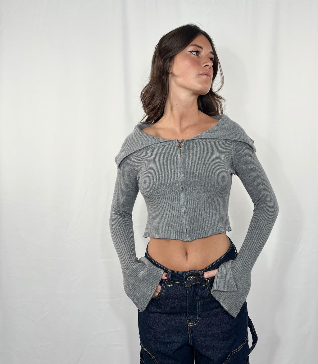 Maglioncino Baby Grey