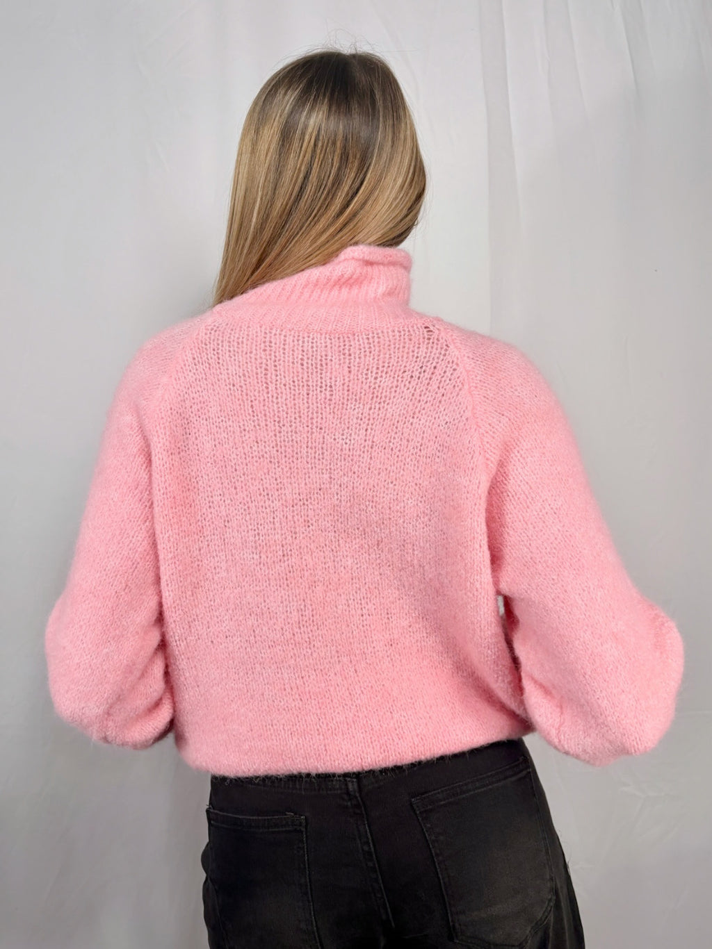 Maglione cozy collo alto