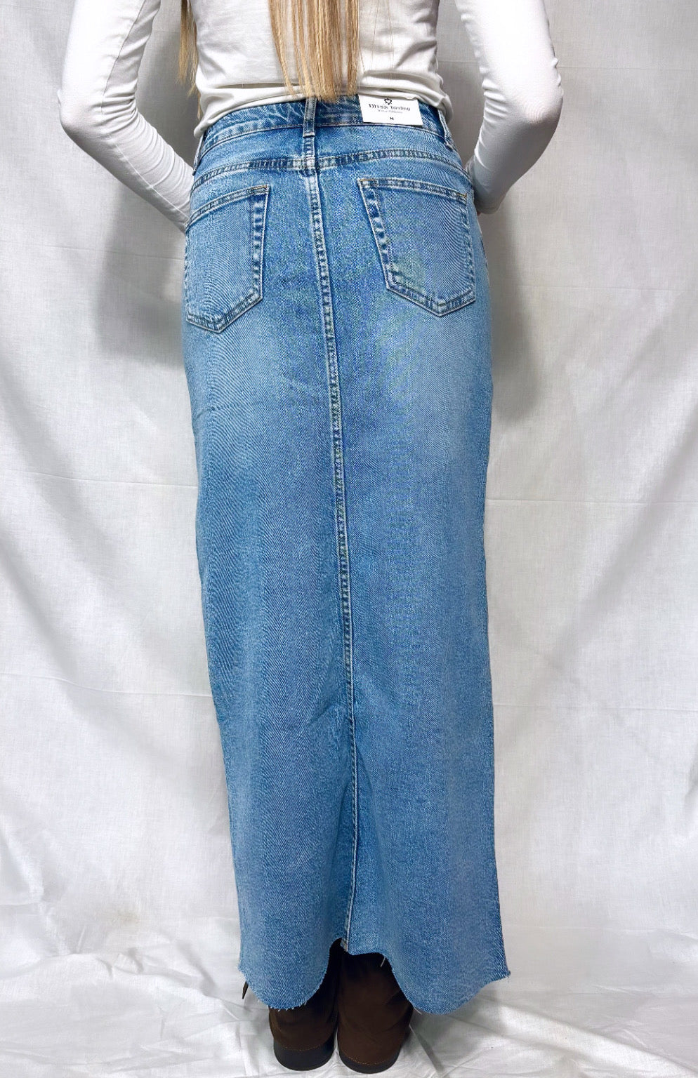 Longuette in Denim Blu