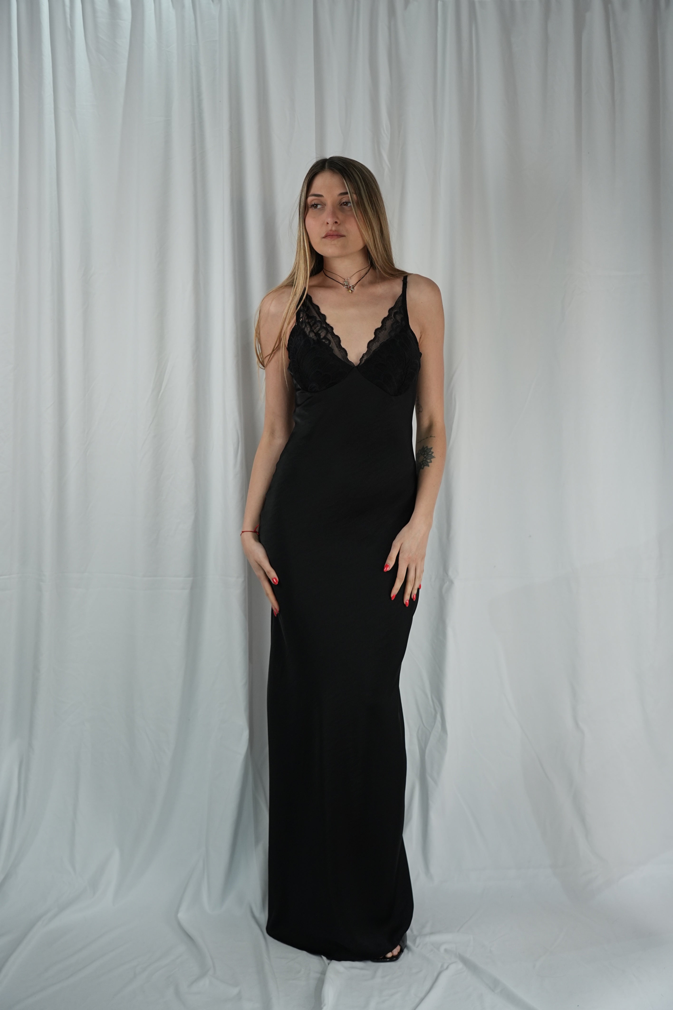 Dress Satin Lace