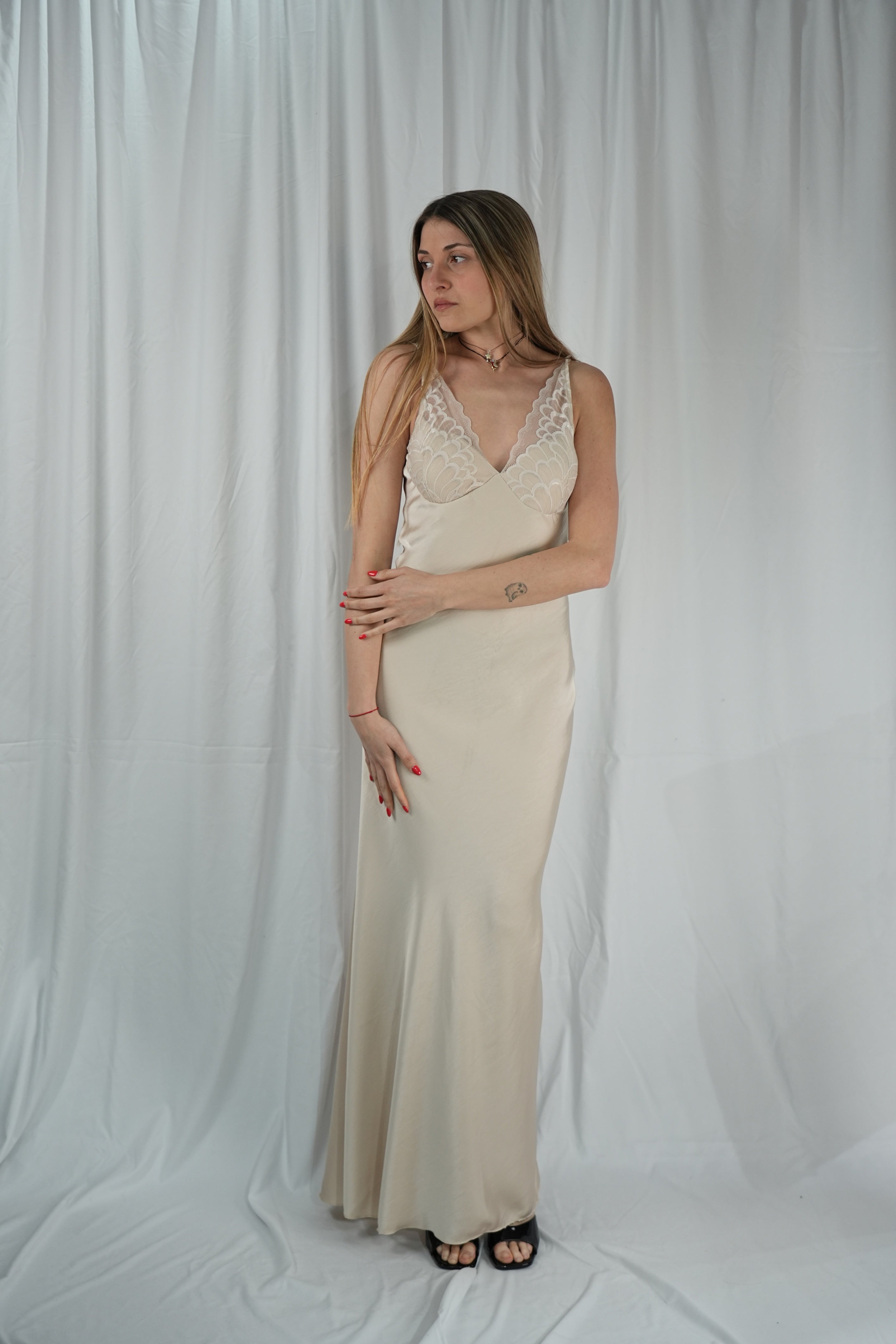 Dress Satin Lace