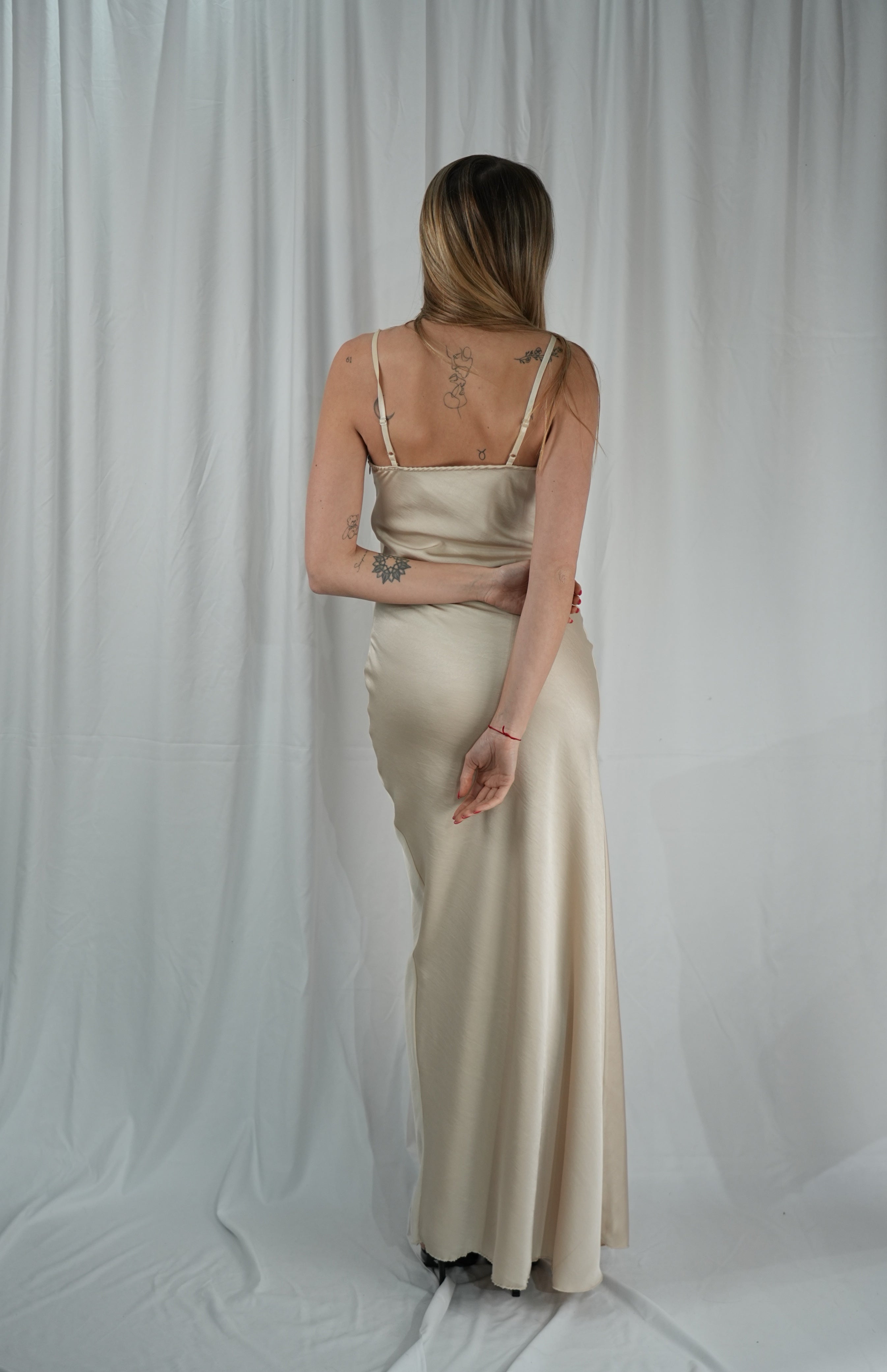 Dress Satin Lace