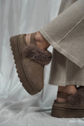Sandals Cozy-Fit Khaki