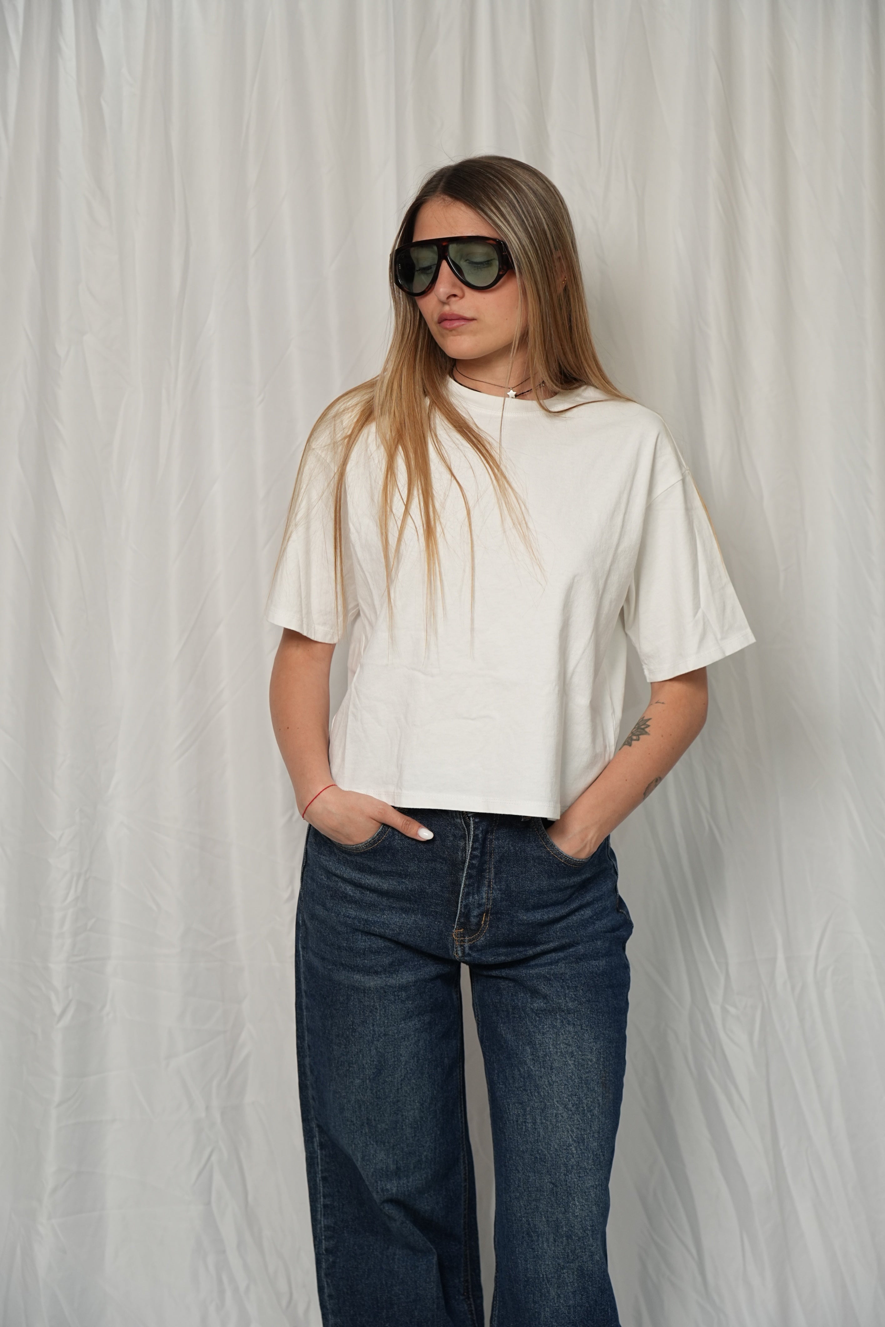 T-shirt Essential crop