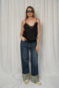 Canotta Satin Lace