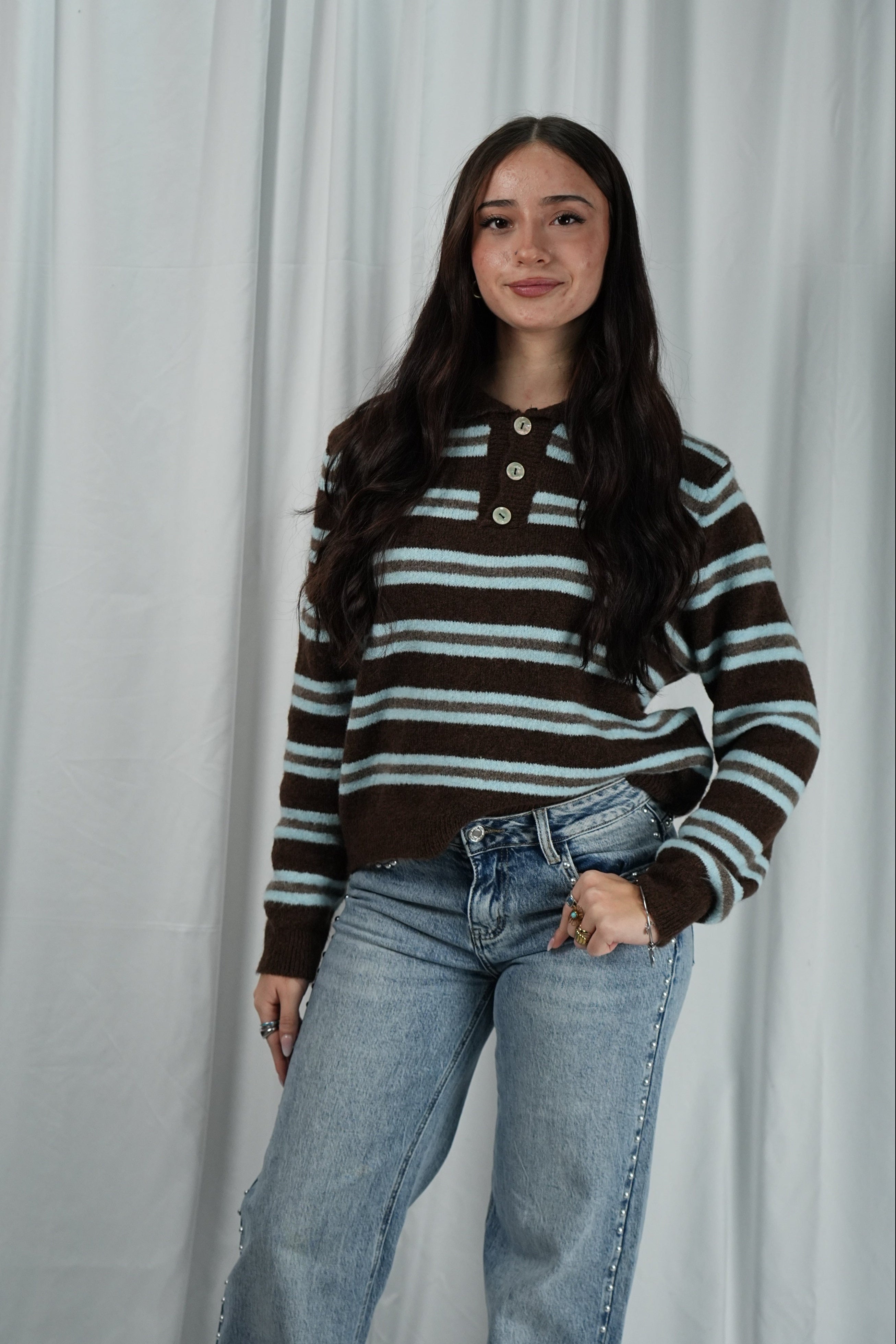 Maglione Polo ChocoSky