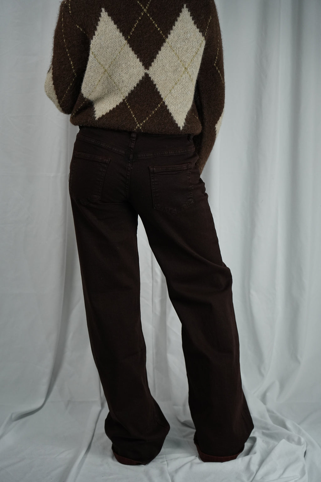 Jeans Palazzo Choco Warm