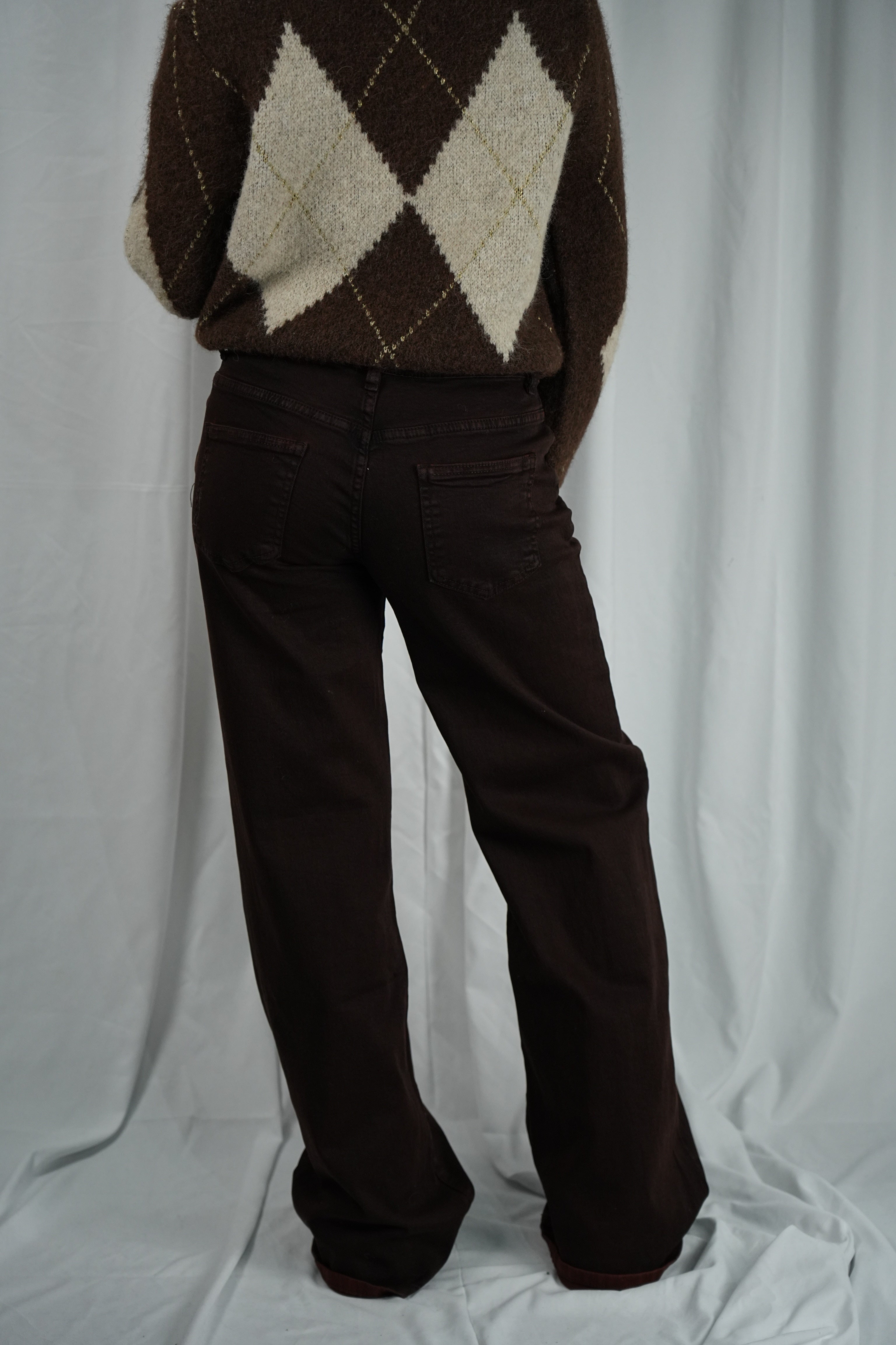 Jeans Palazzo Choco Warm