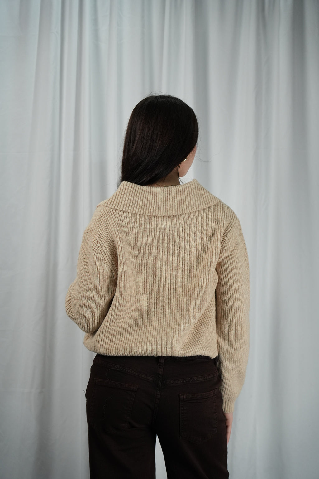 Maglione Marie con zip