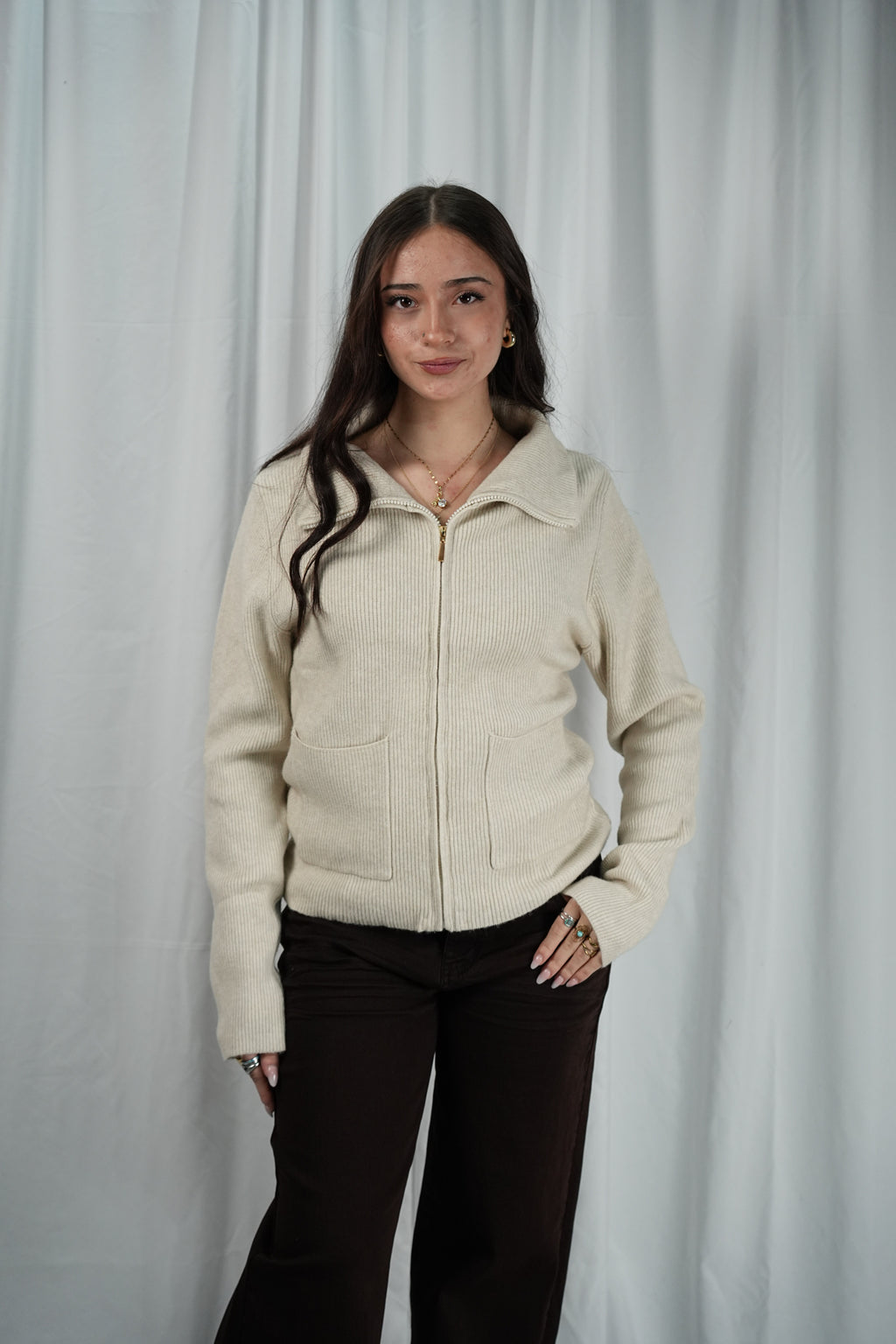 Maglione Sissy con zip