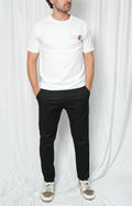 Pantalone Capri fit in Lino