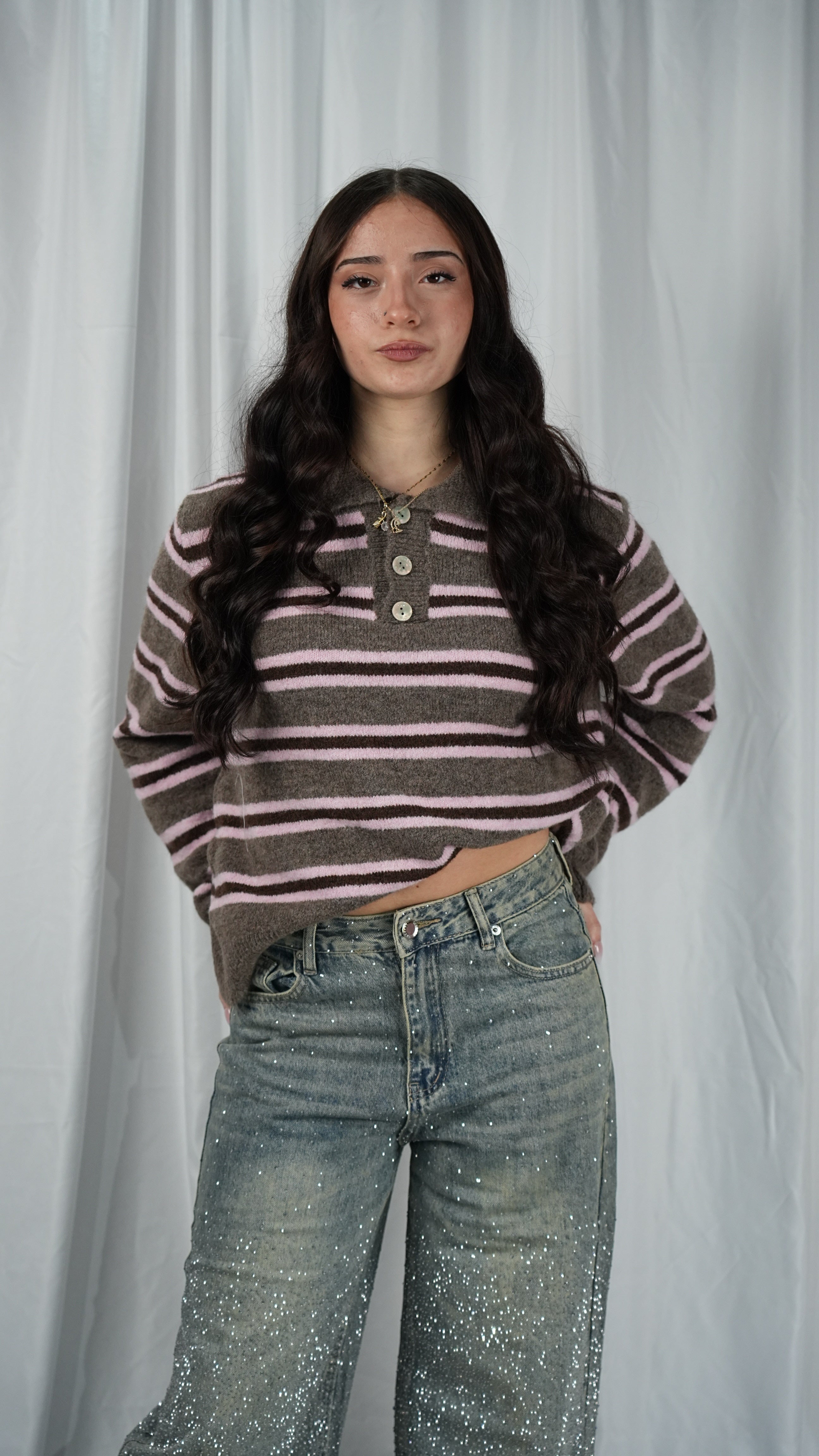 Maglione Polo ChocoSky