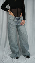 Jeans Diana Brillo