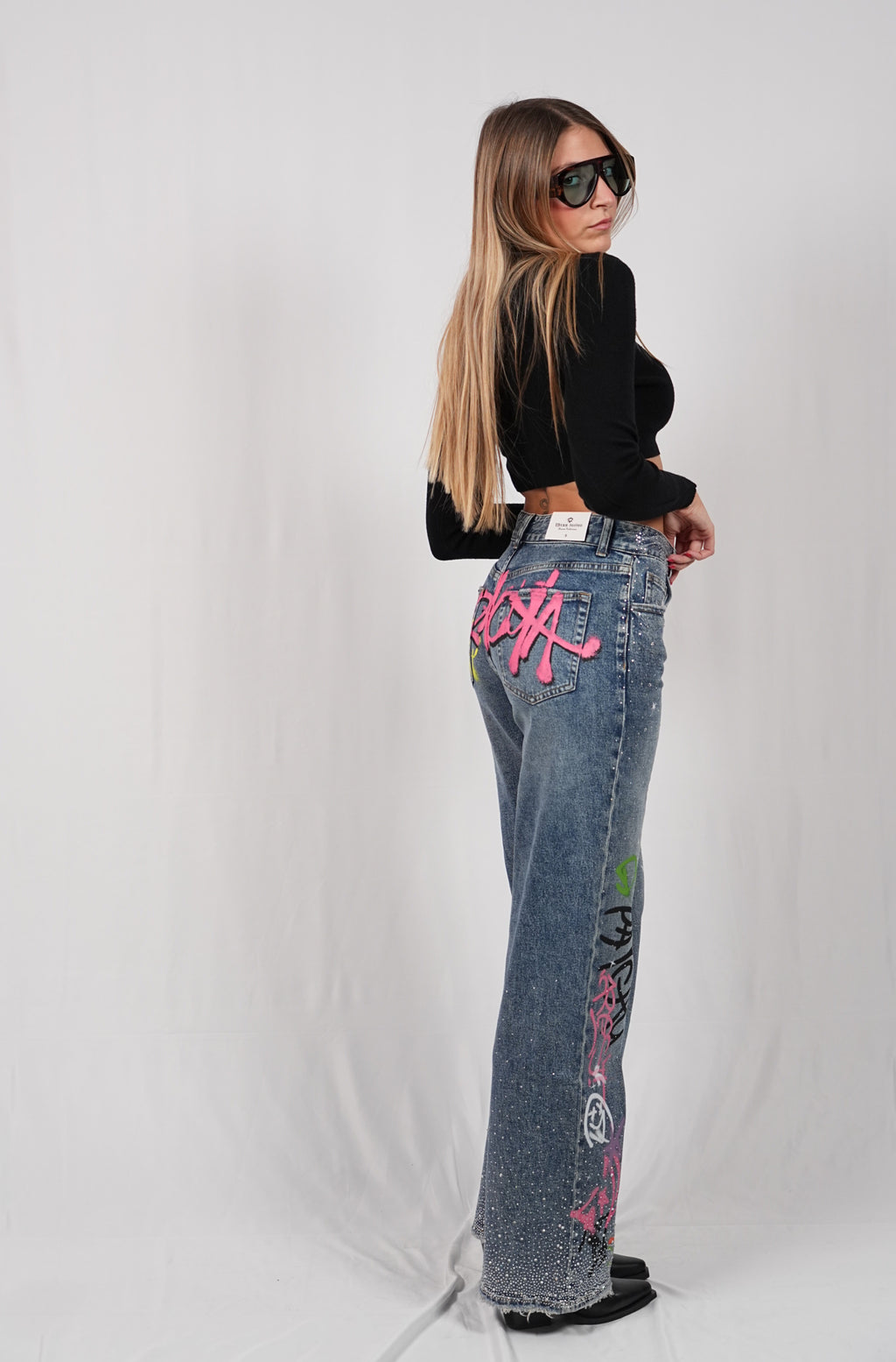 Jeans Graffiti Star