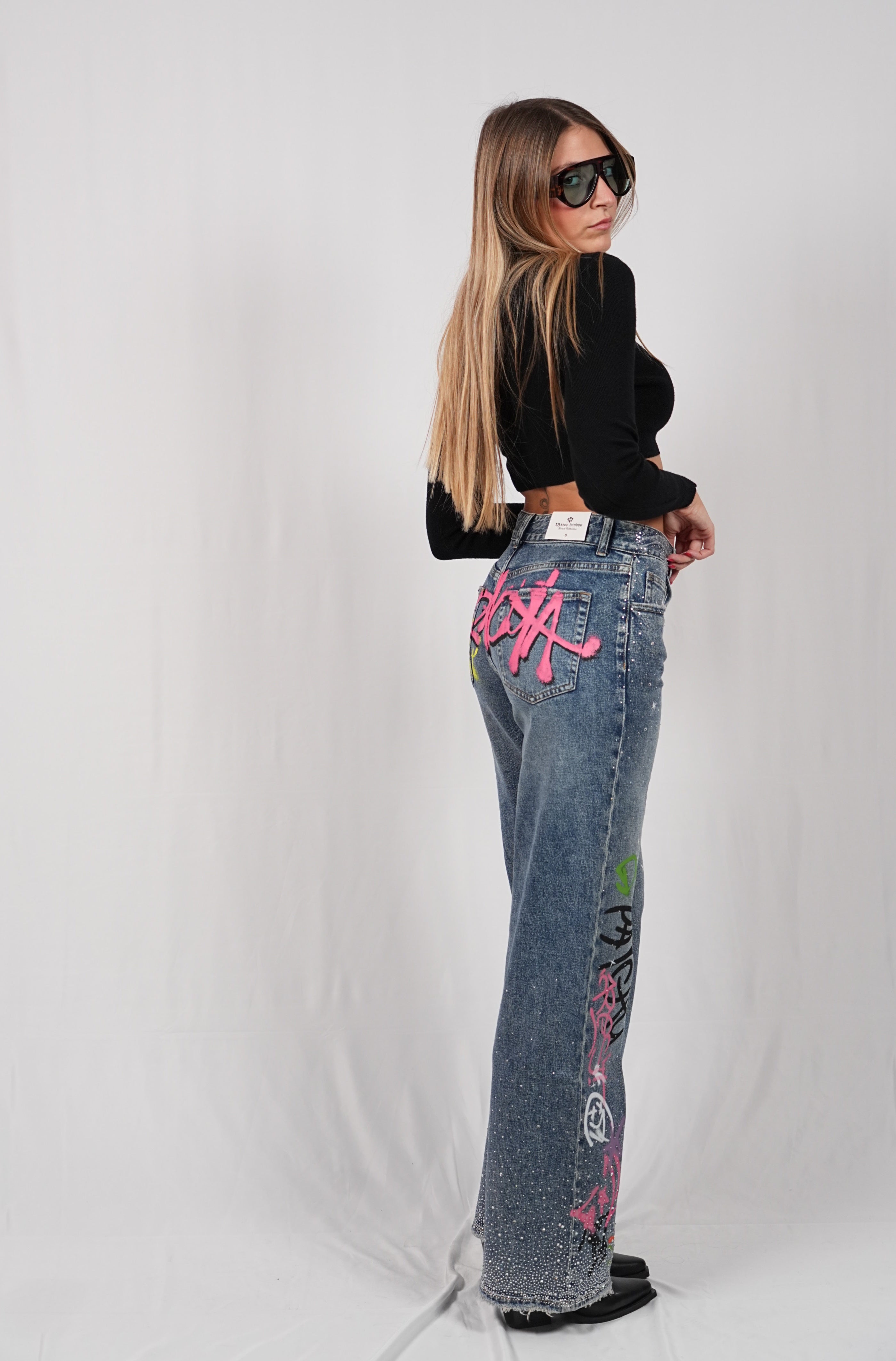 Jeans Graffiti Star
