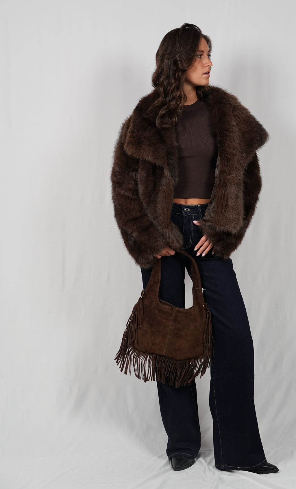 Pelliccia Mocha Brown