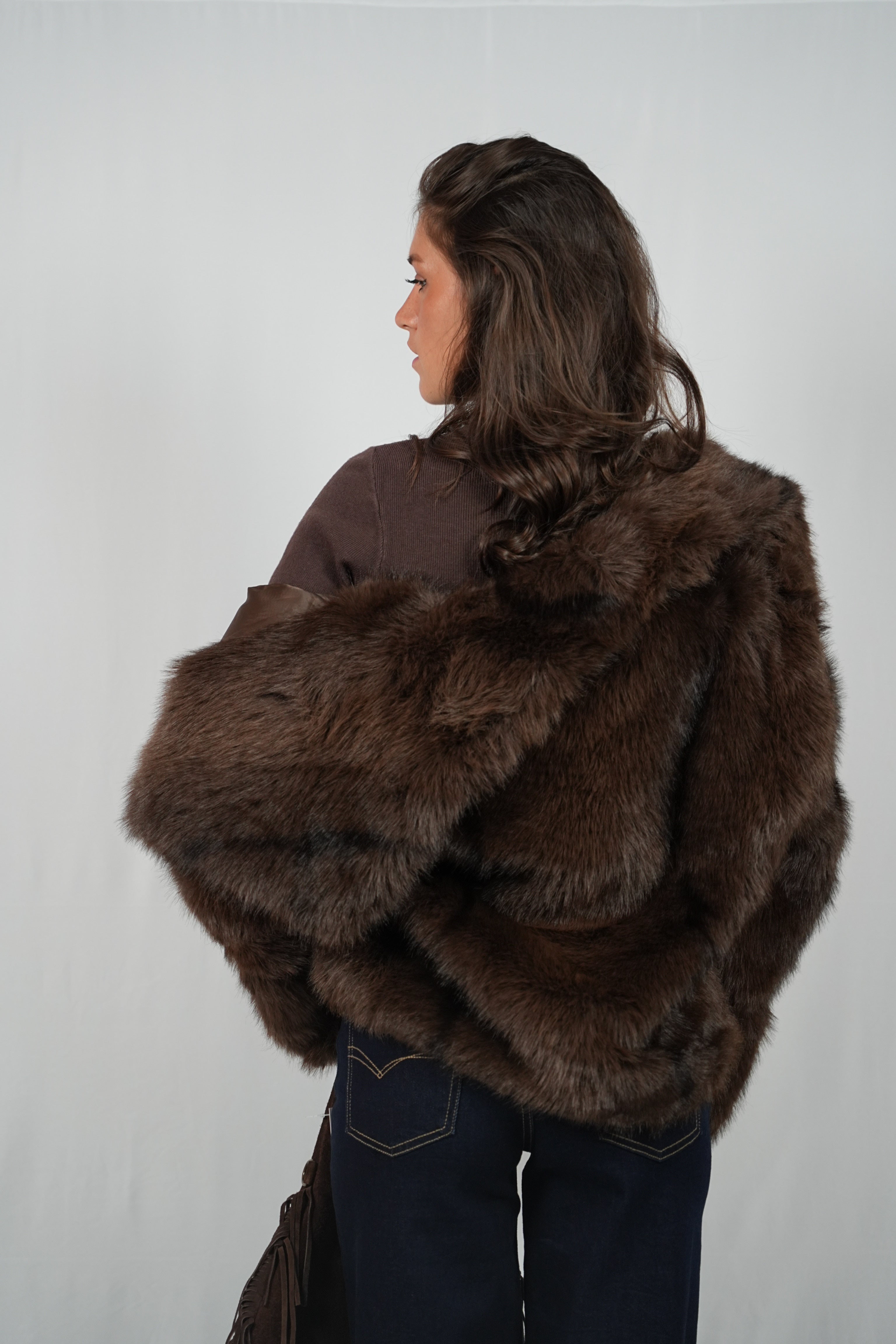 Pelliccia Mocha Brown