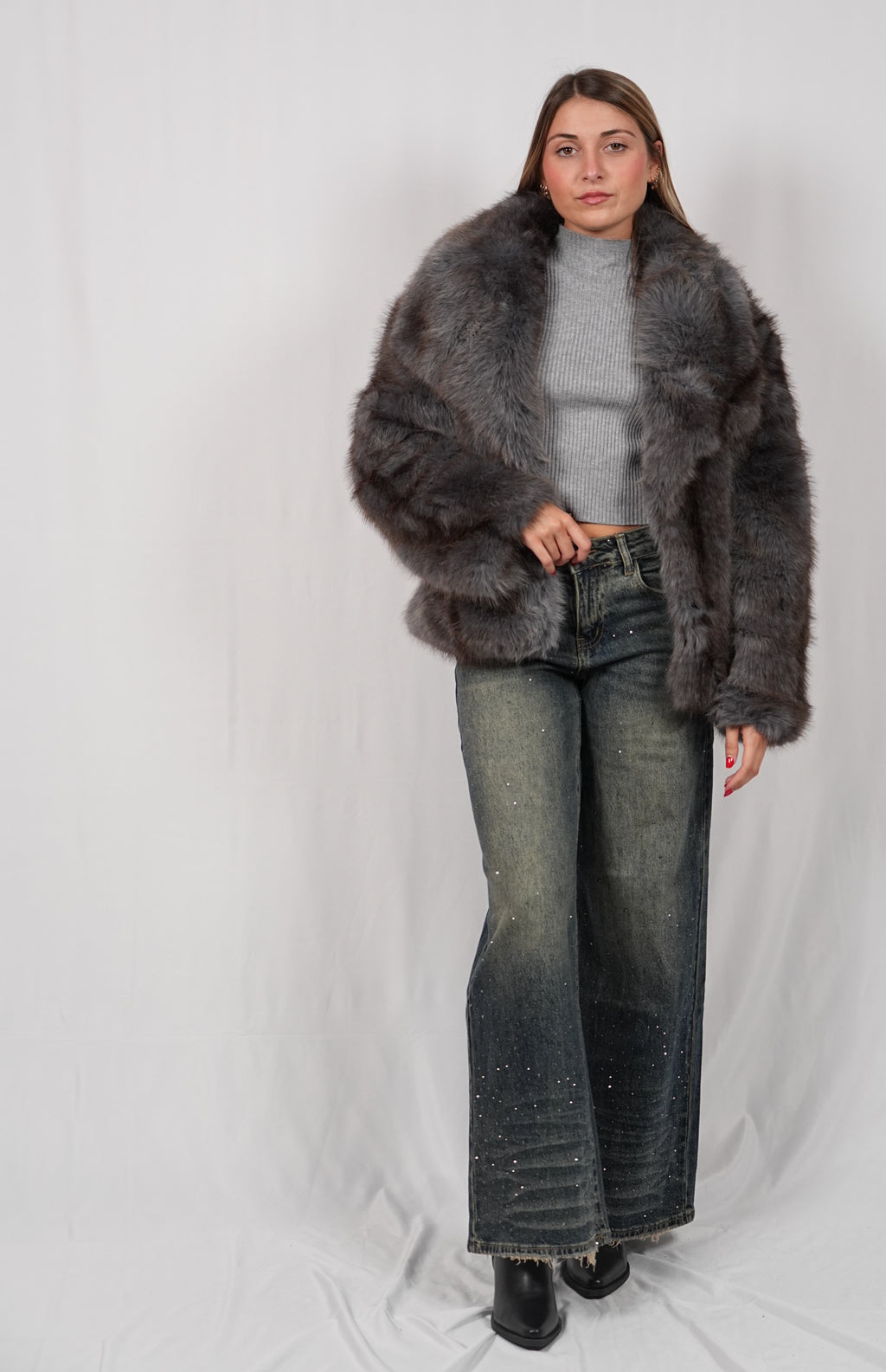 Pelliccia Silva Grey