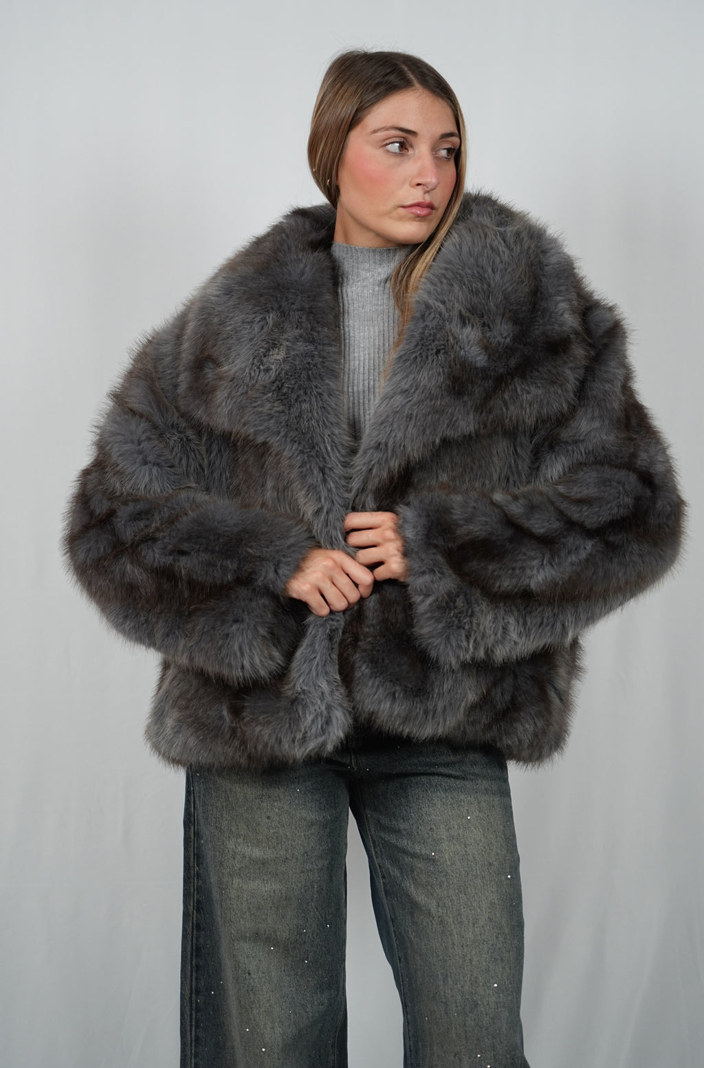 Pelliccia Silva Grey