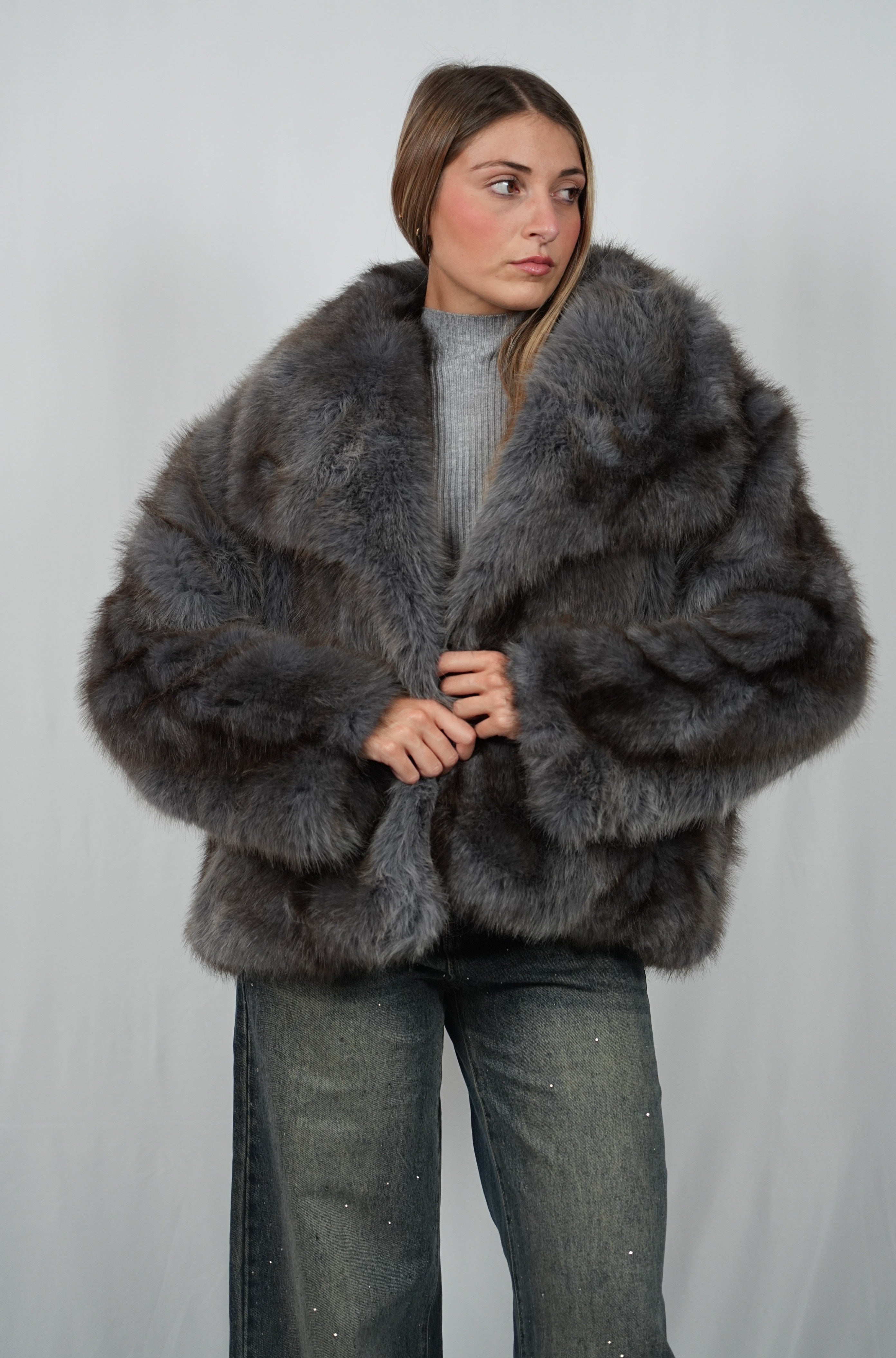 Pelliccia Silva Grey