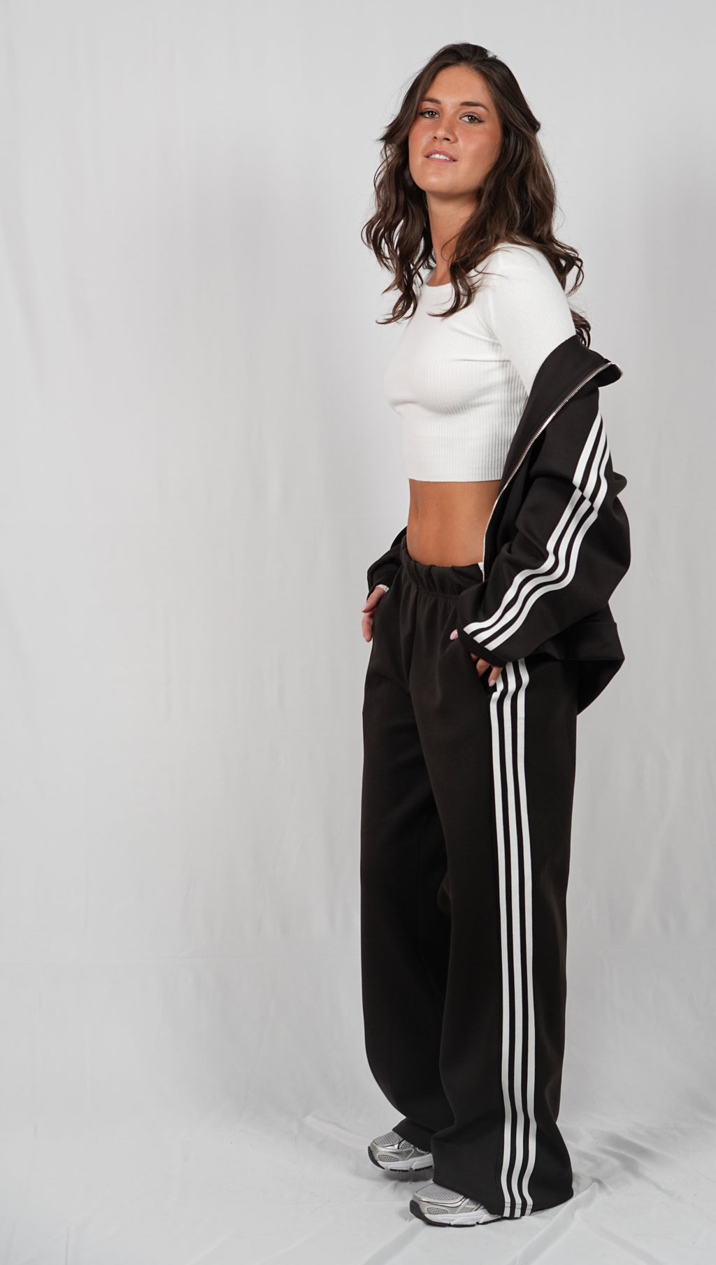 Tuta Stripe Dark Choco