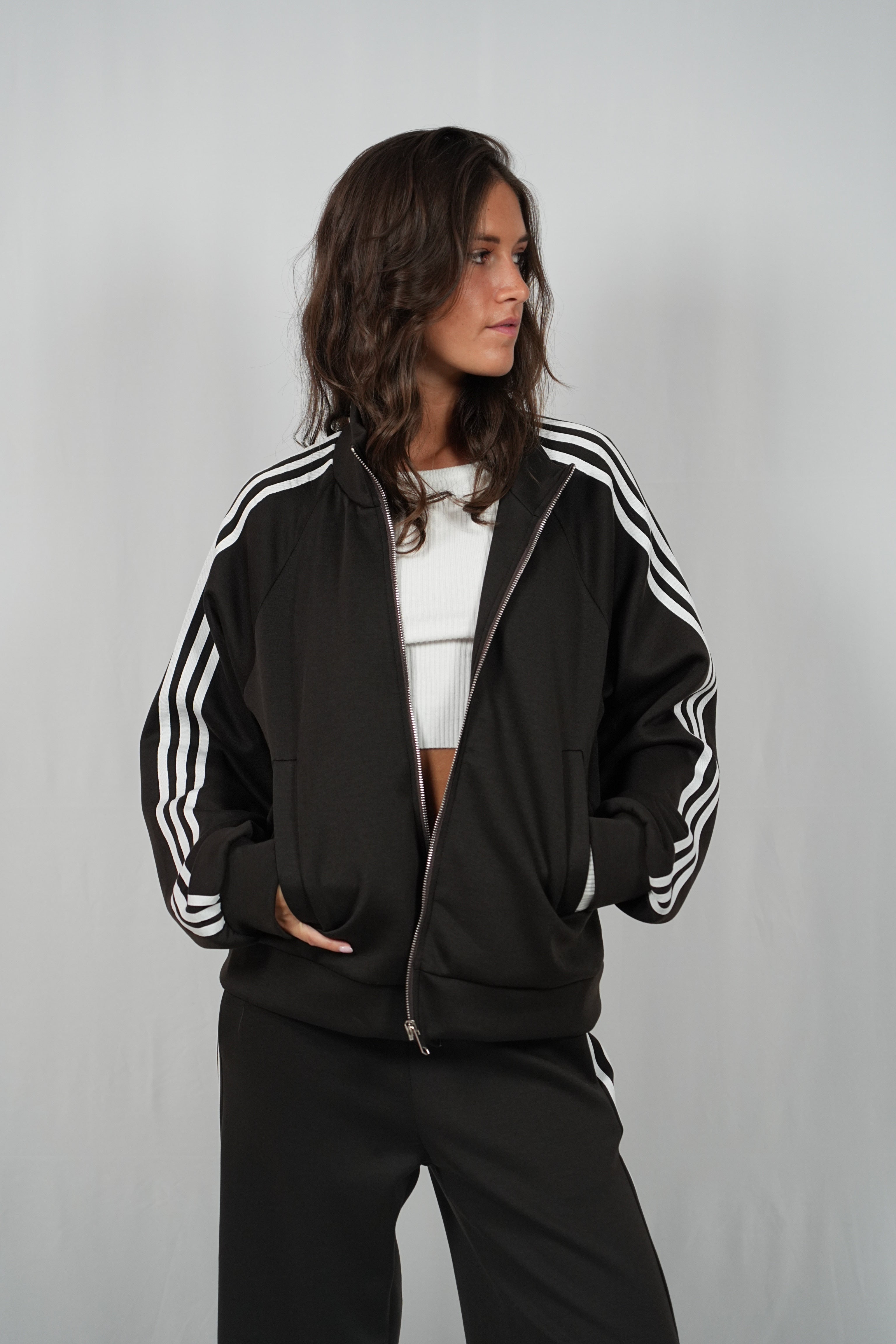 Tuta Stripe Dark Choco