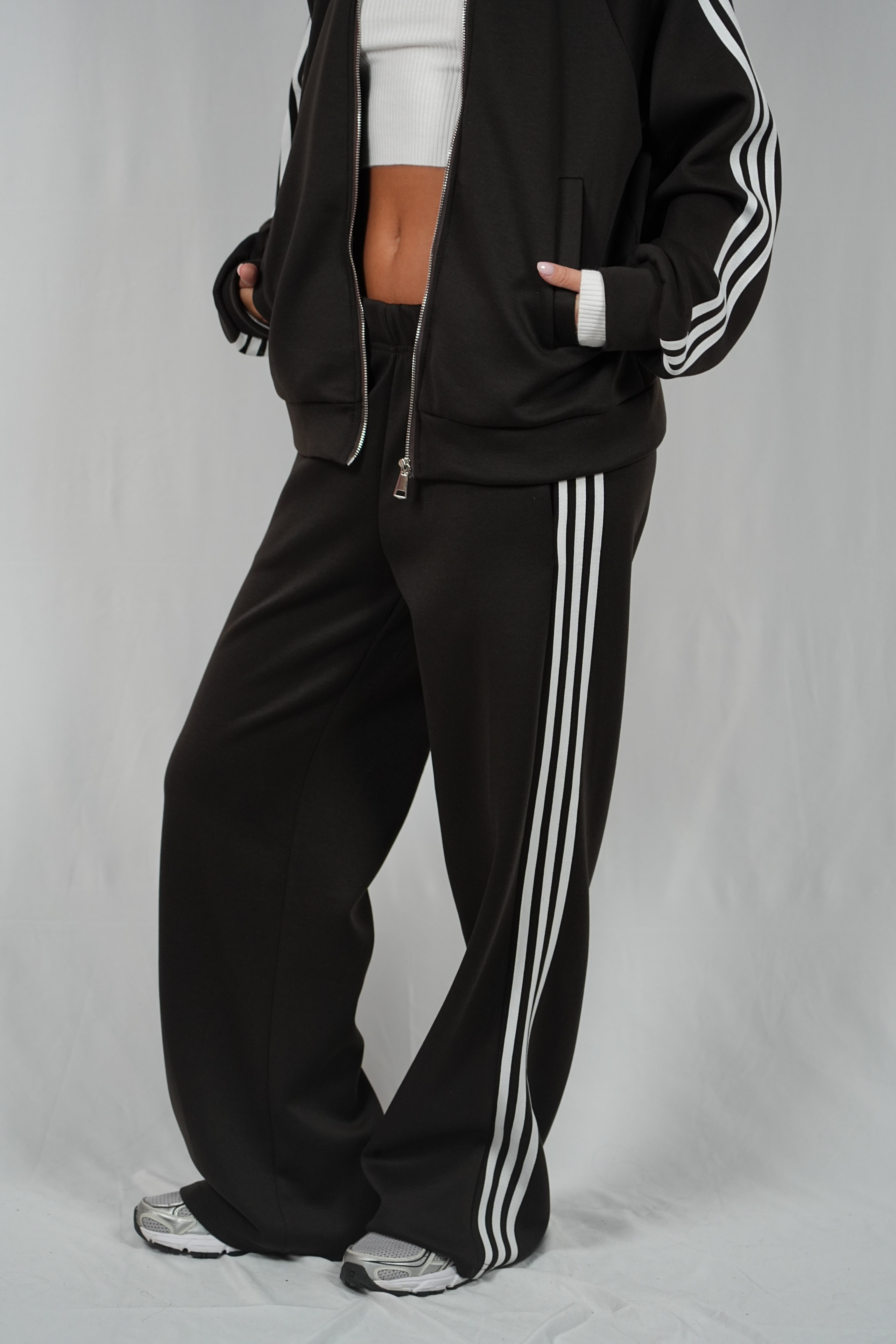 Tuta Stripe Dark Choco