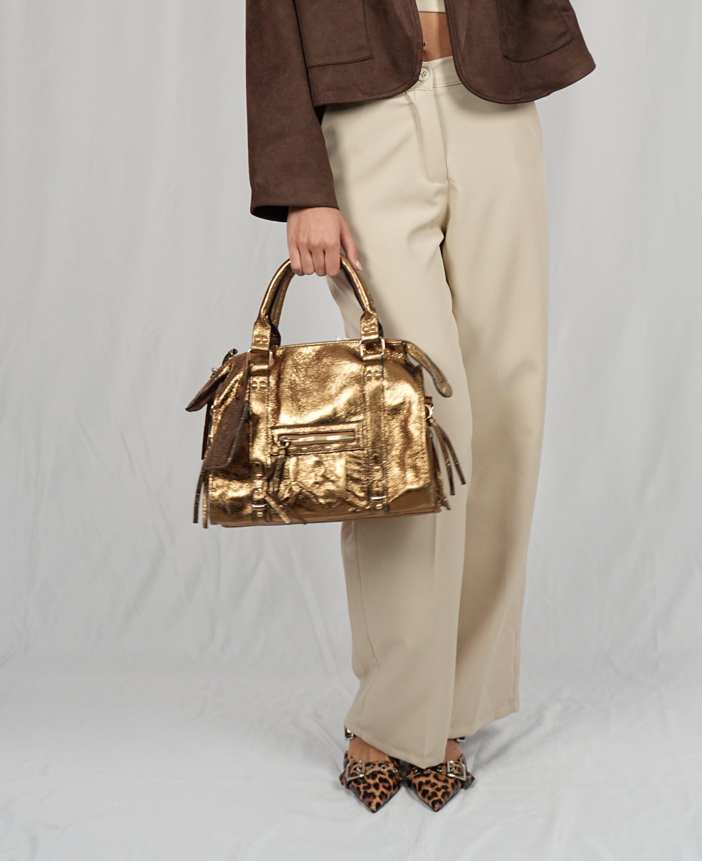 Pantalone elegant Beige