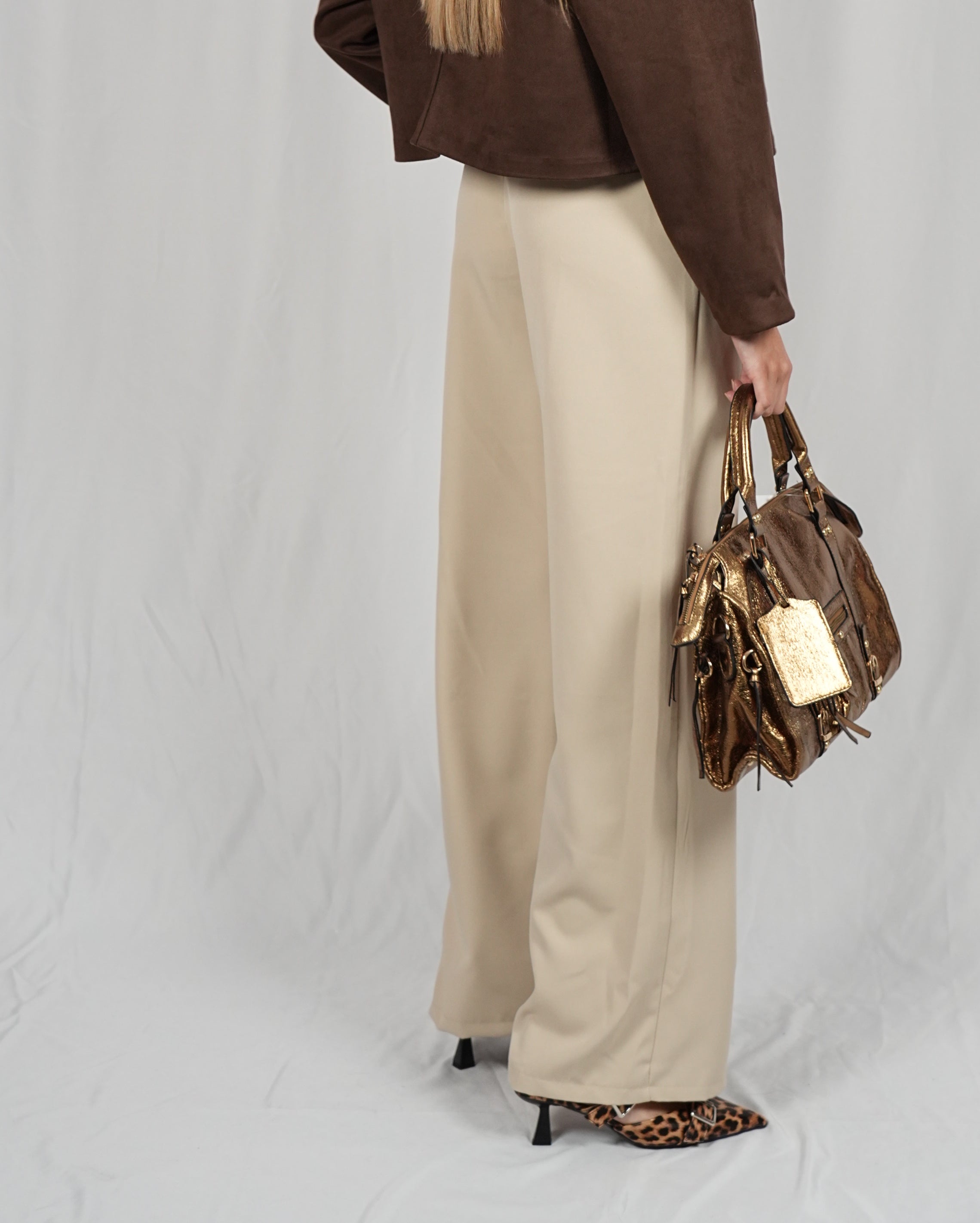 Pantalone elegant Beige