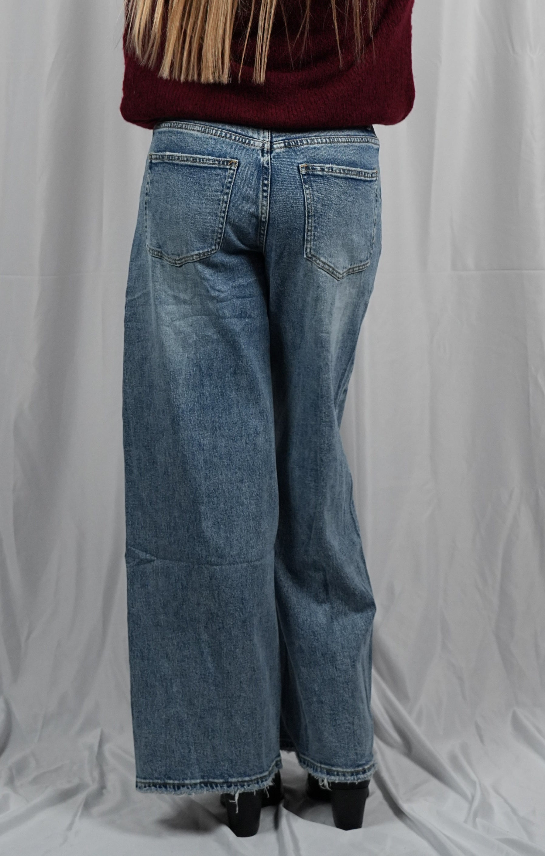 Jeans Palazzo Crossed