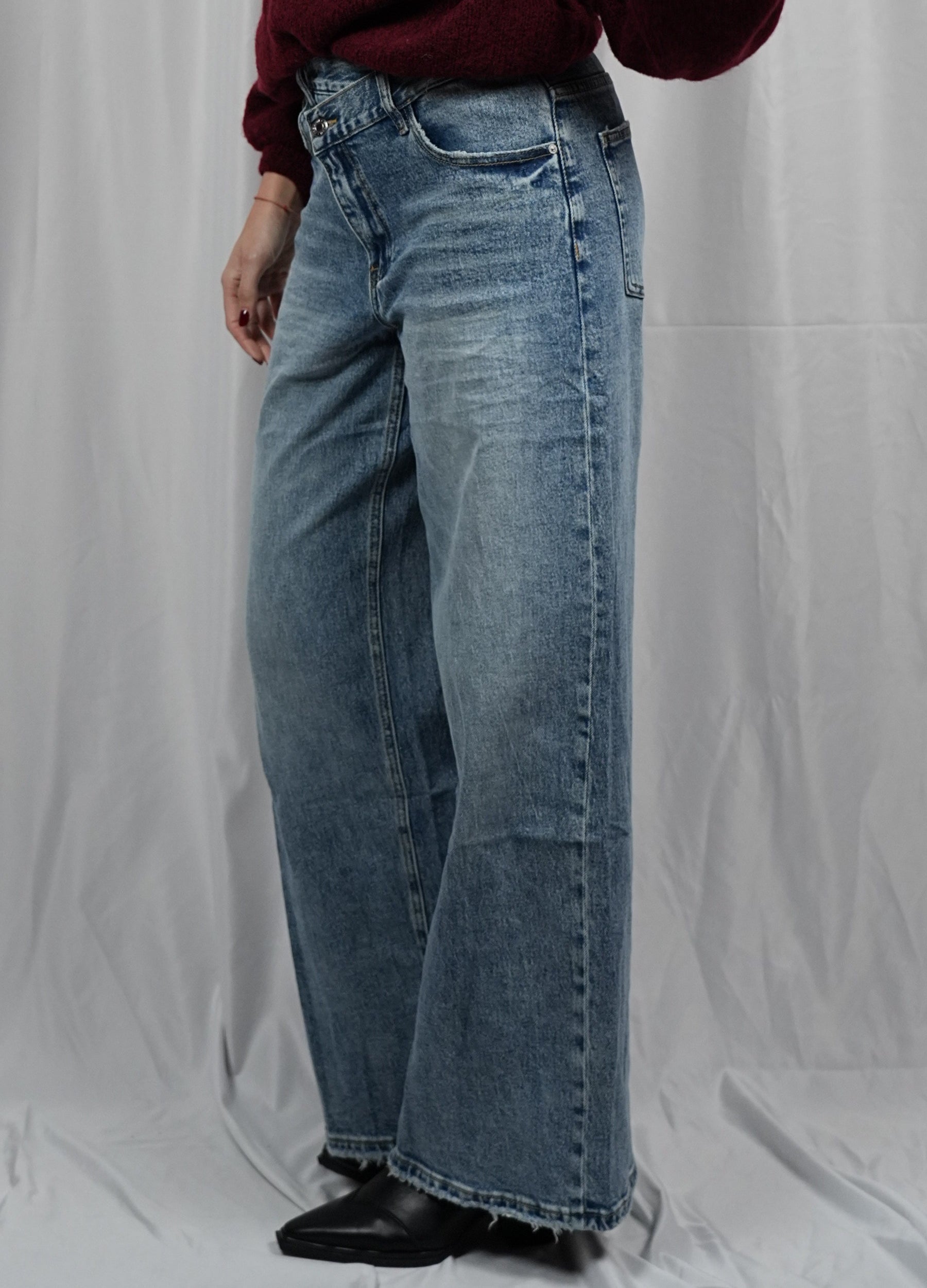 Jeans Palazzo Crossed