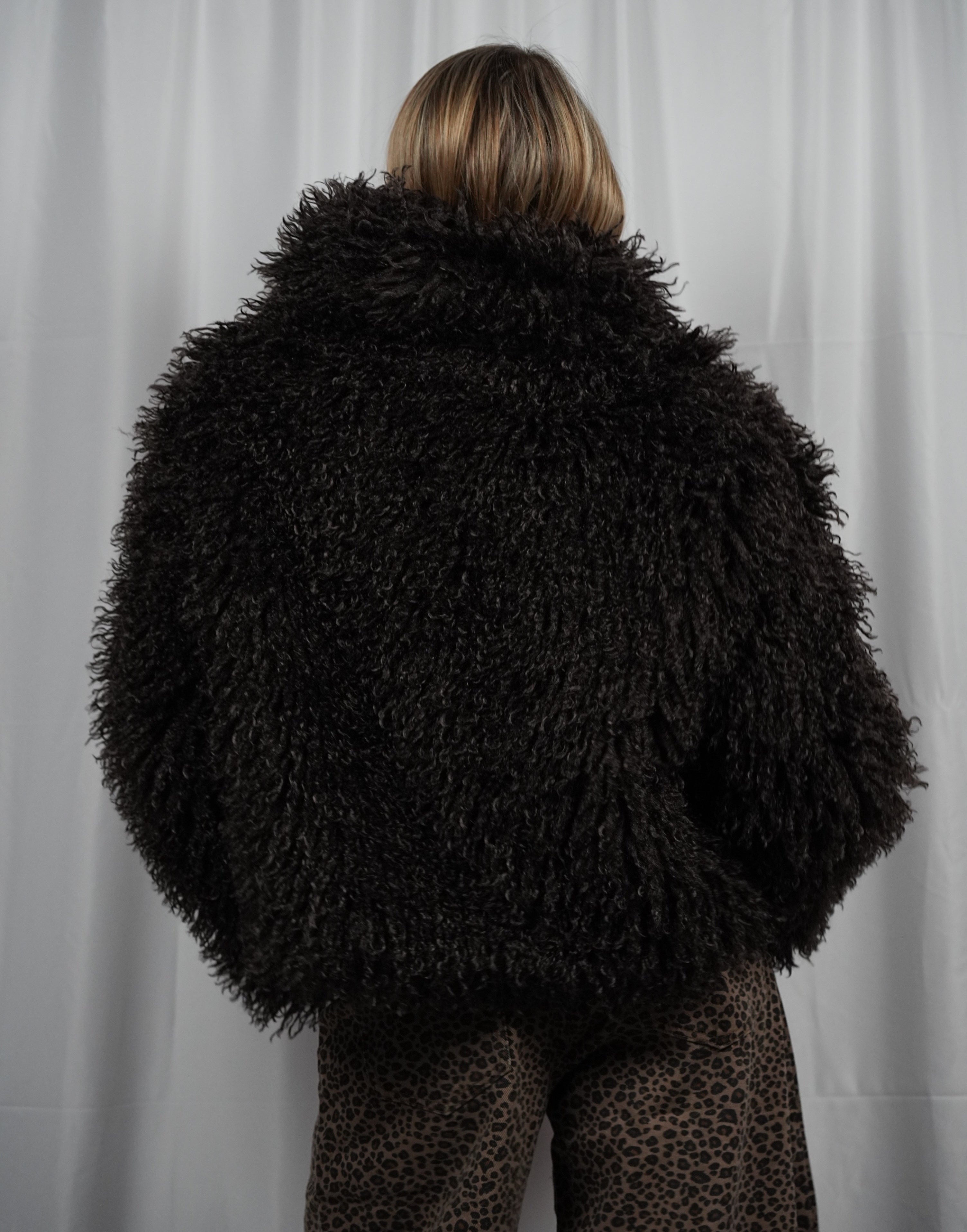 Pelliccia Fluffy Brown