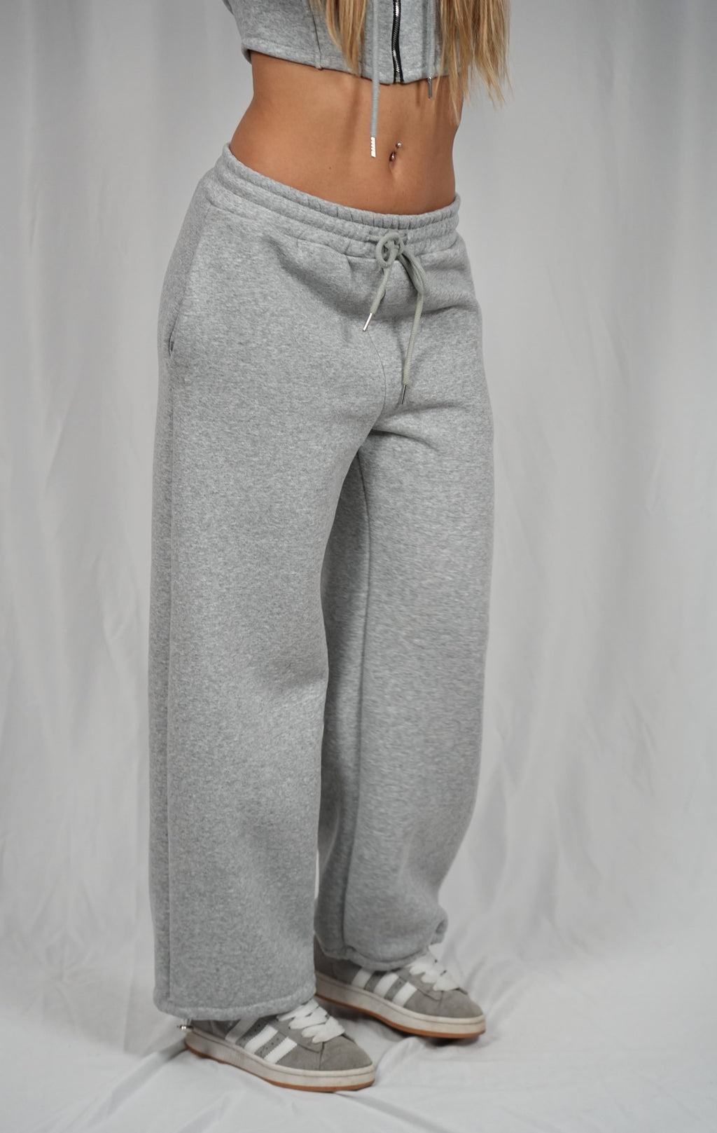 Coordinato Tuta Cherry Grey