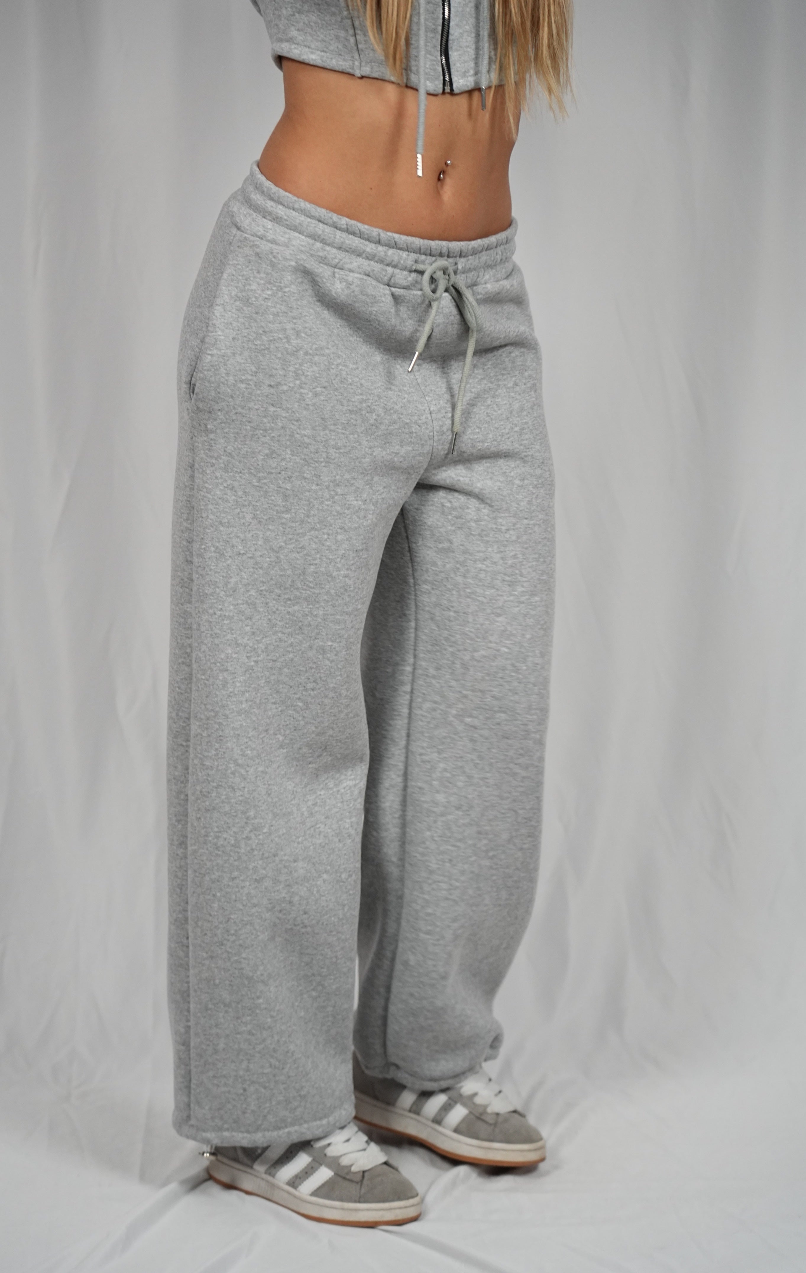 Coordinato Tuta Cherry Grey