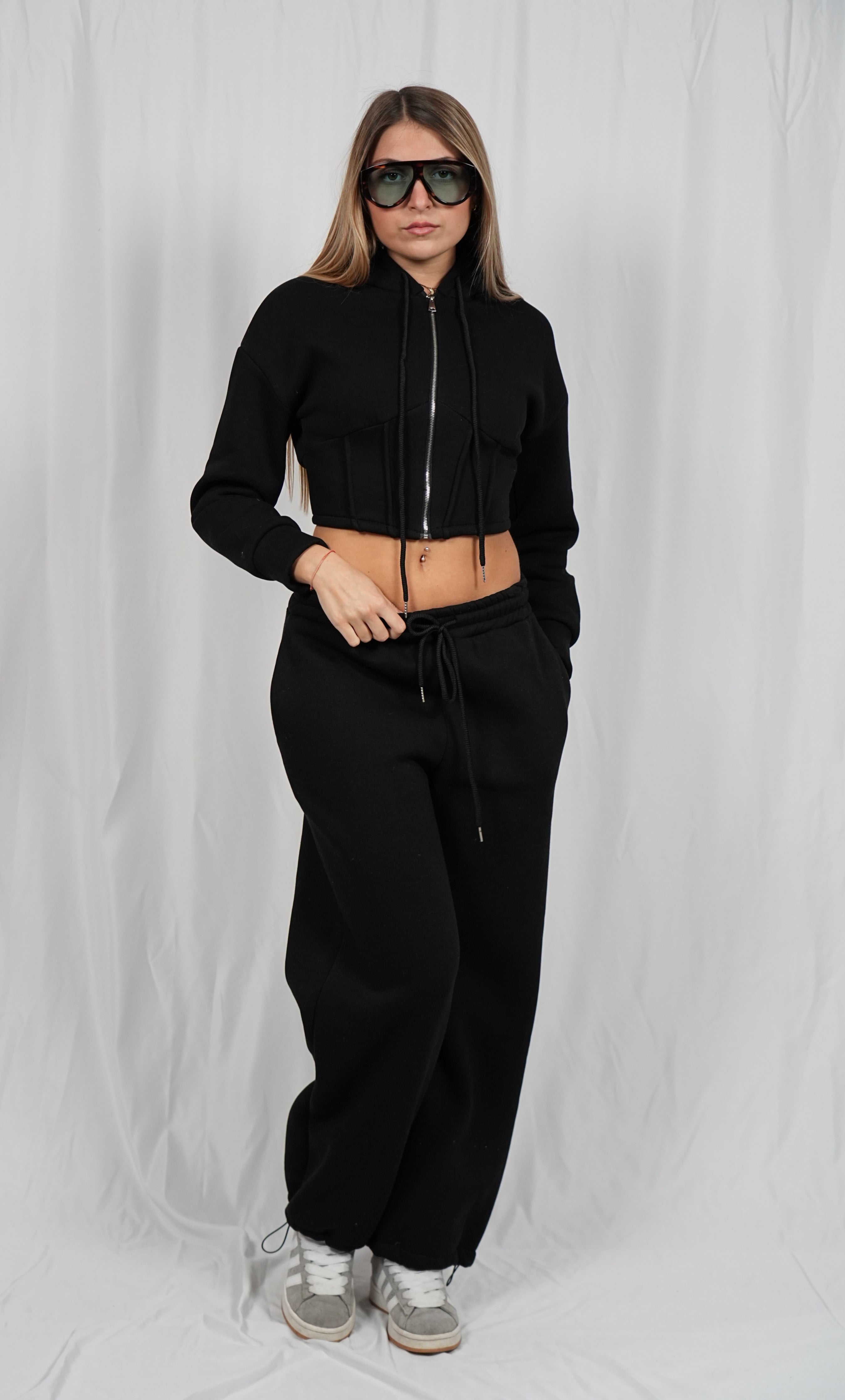 Coordinato Tuta Cherry Black