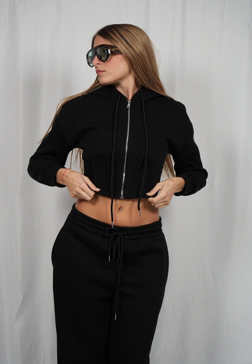 Coordinato Tuta Cherry Black