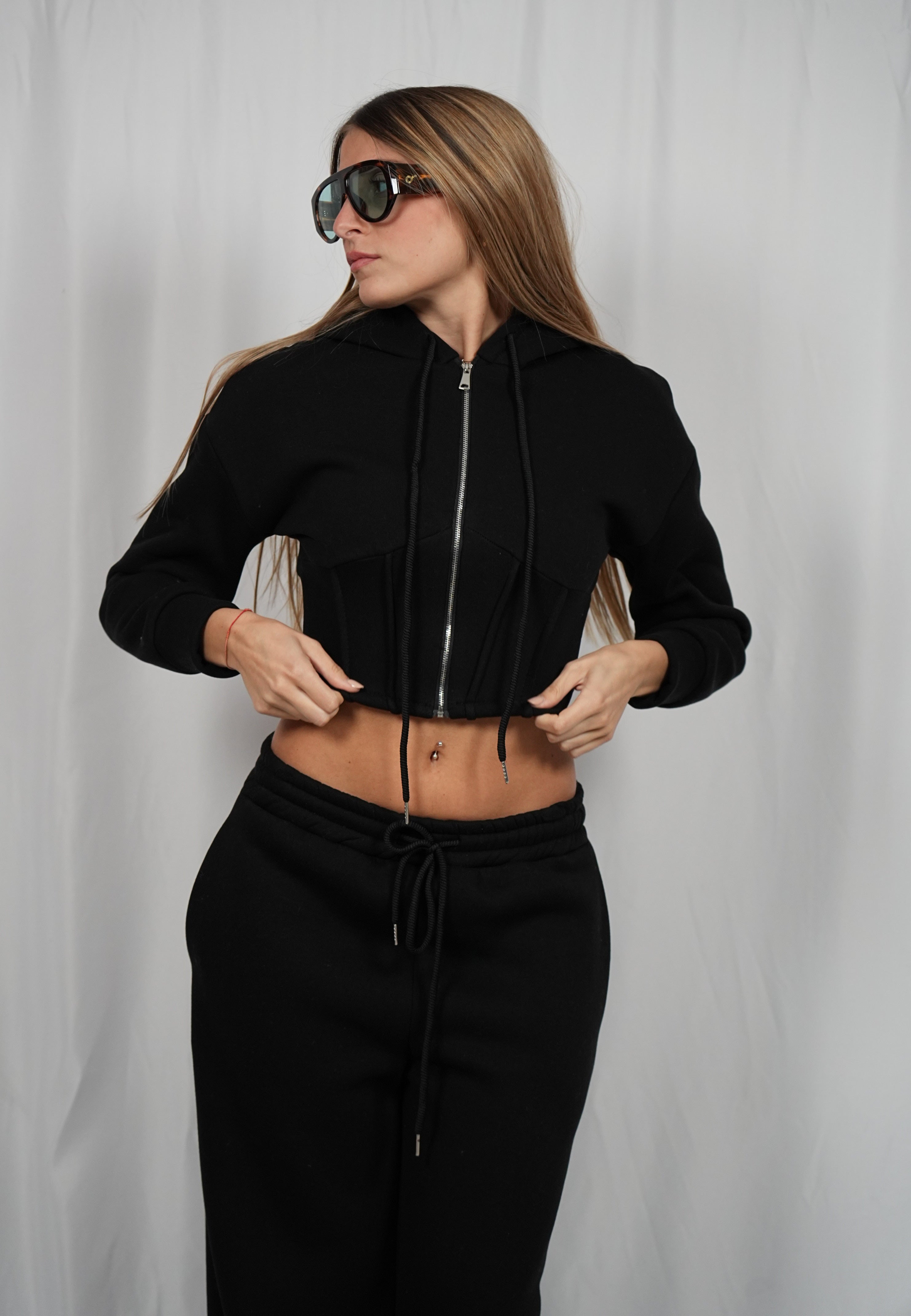 Coordinato Tuta Cherry Black