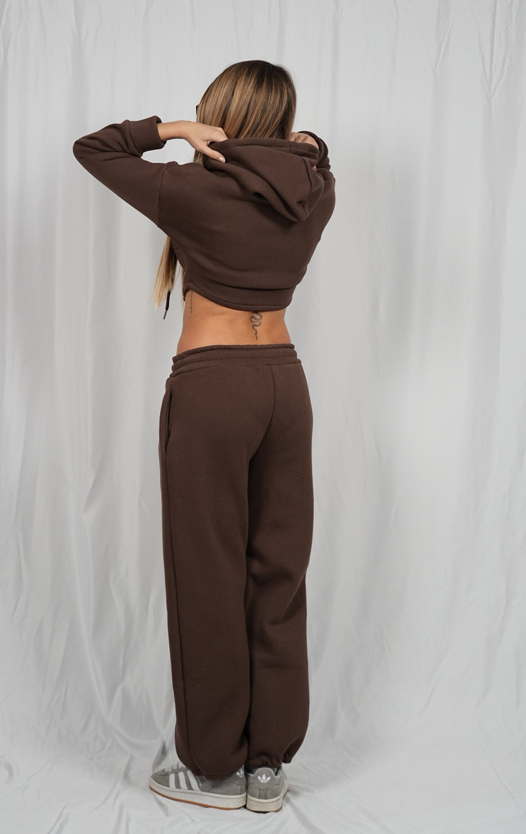 Coordinato Tuta Cherry Brown