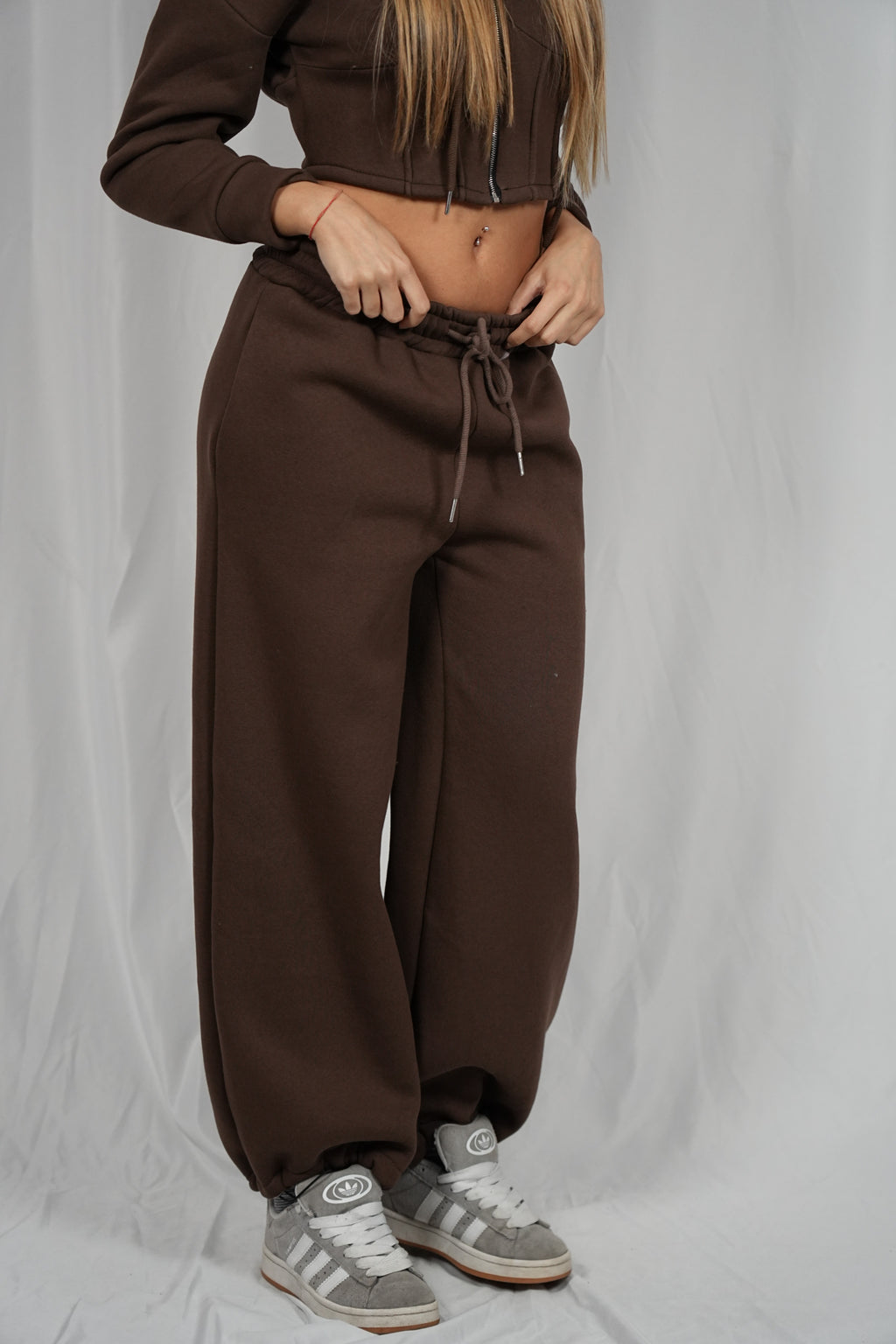 Coordinato Tuta Cherry Brown