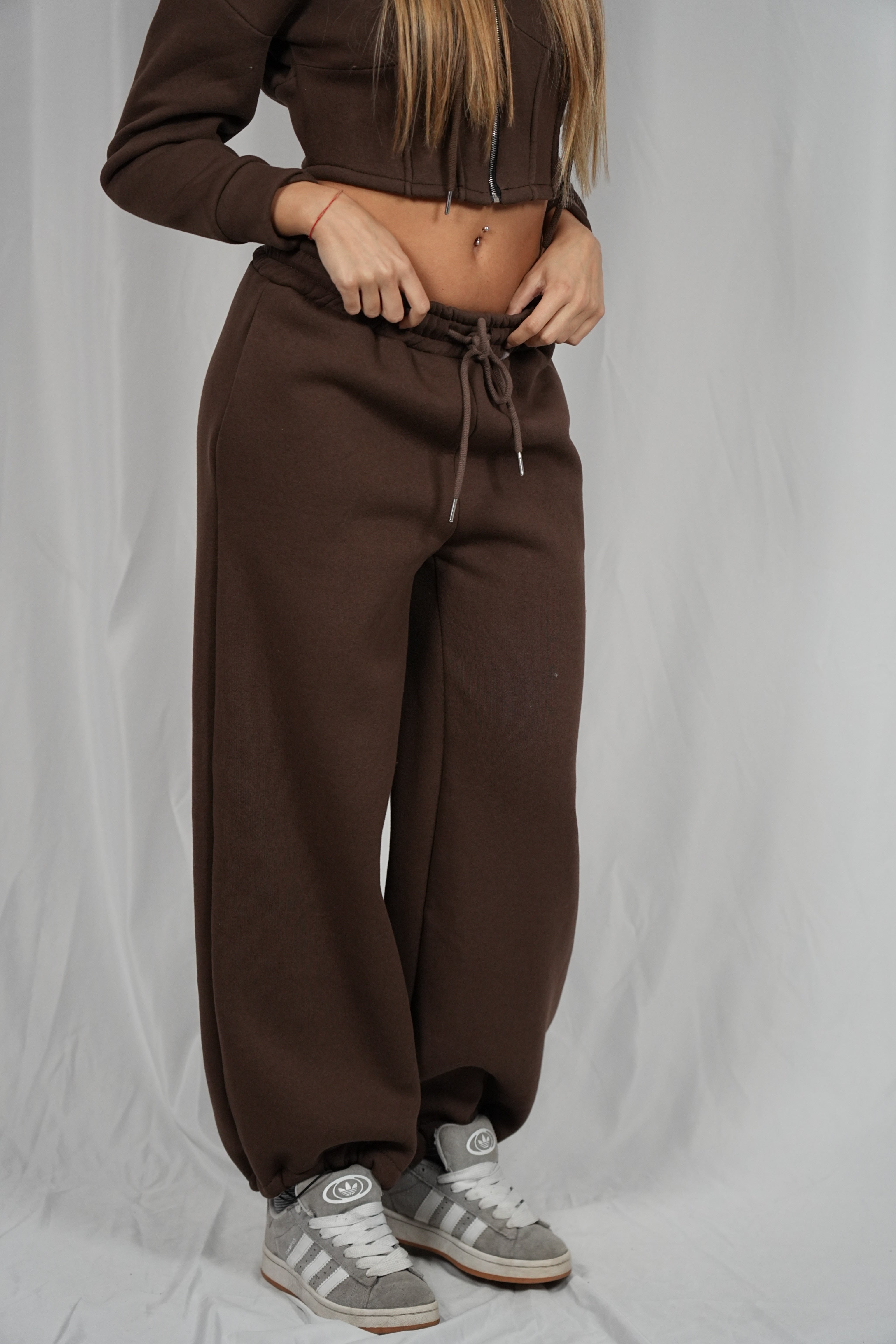 Coordinato Tuta Cherry Brown