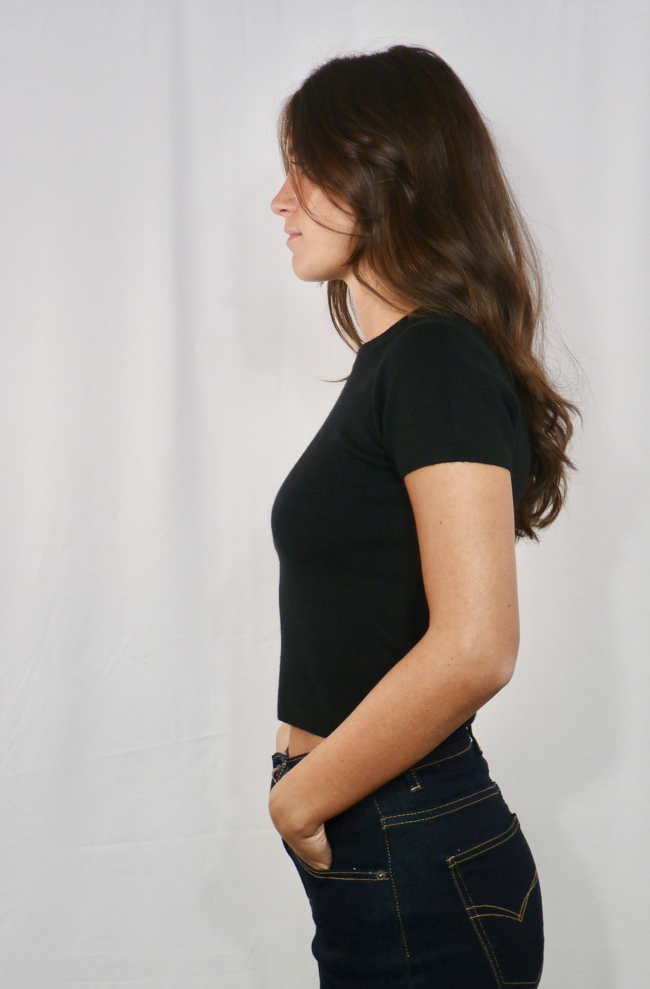 T-shirt in maglina Black