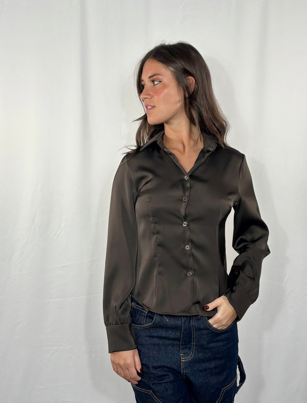 Camicia Elegant Brown