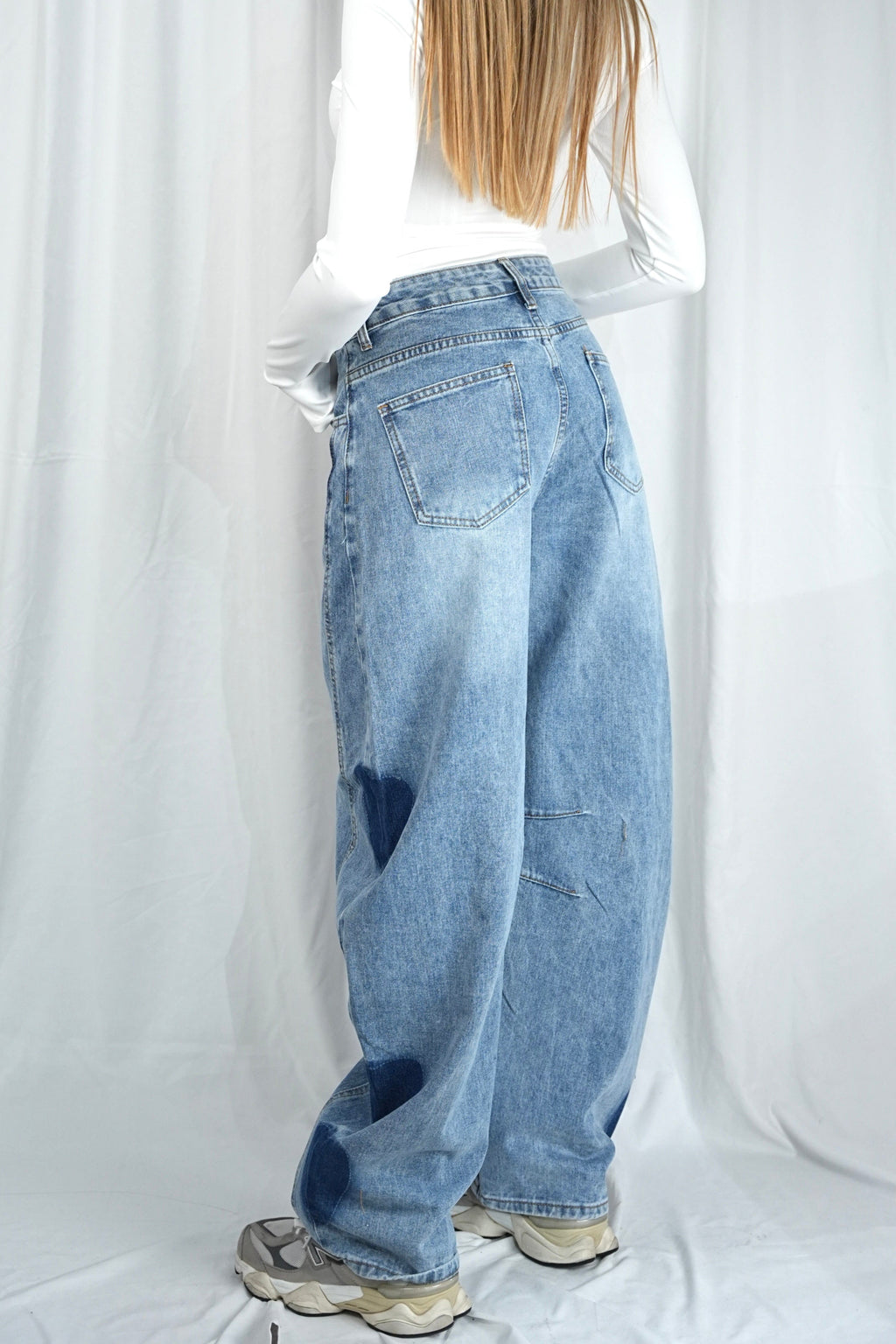 Jeans Blue Heart