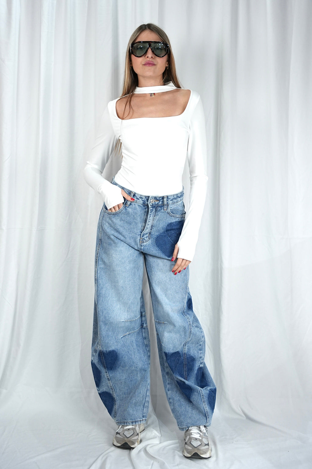 Jeans Blue Heart