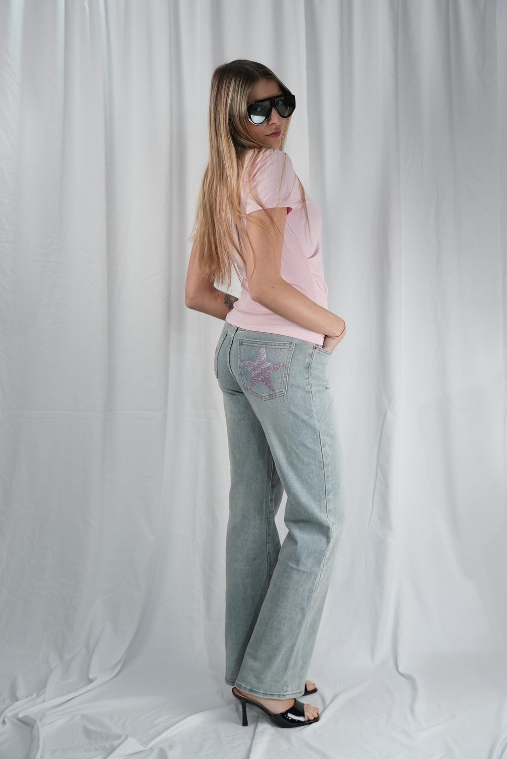 Jeans Star Pink Light